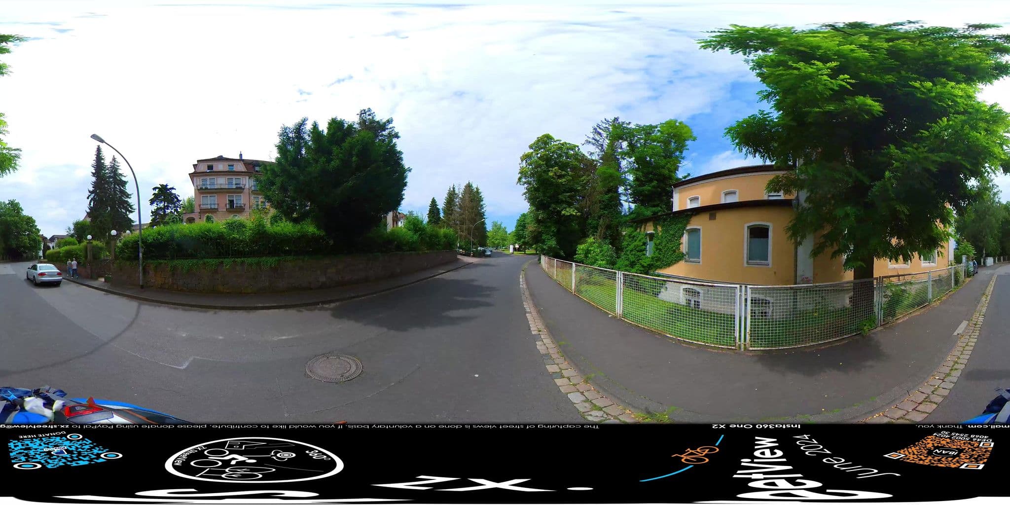 Street view near Pension Ölmühle, Bad Kissingen — © ZXStreetview (CC BY-SA · Mapillary)