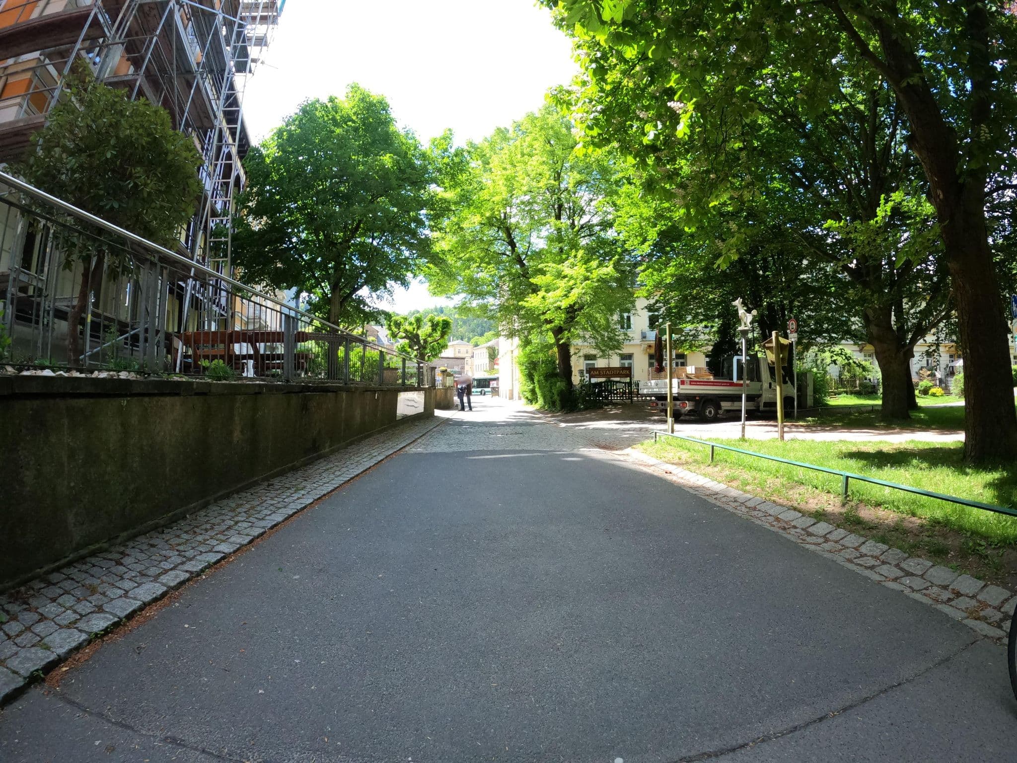 Street view near Hotel Lindenhof Bad Schandau, Bad Schandau — © masterofnoroad (CC BY-SA · Mapillary)