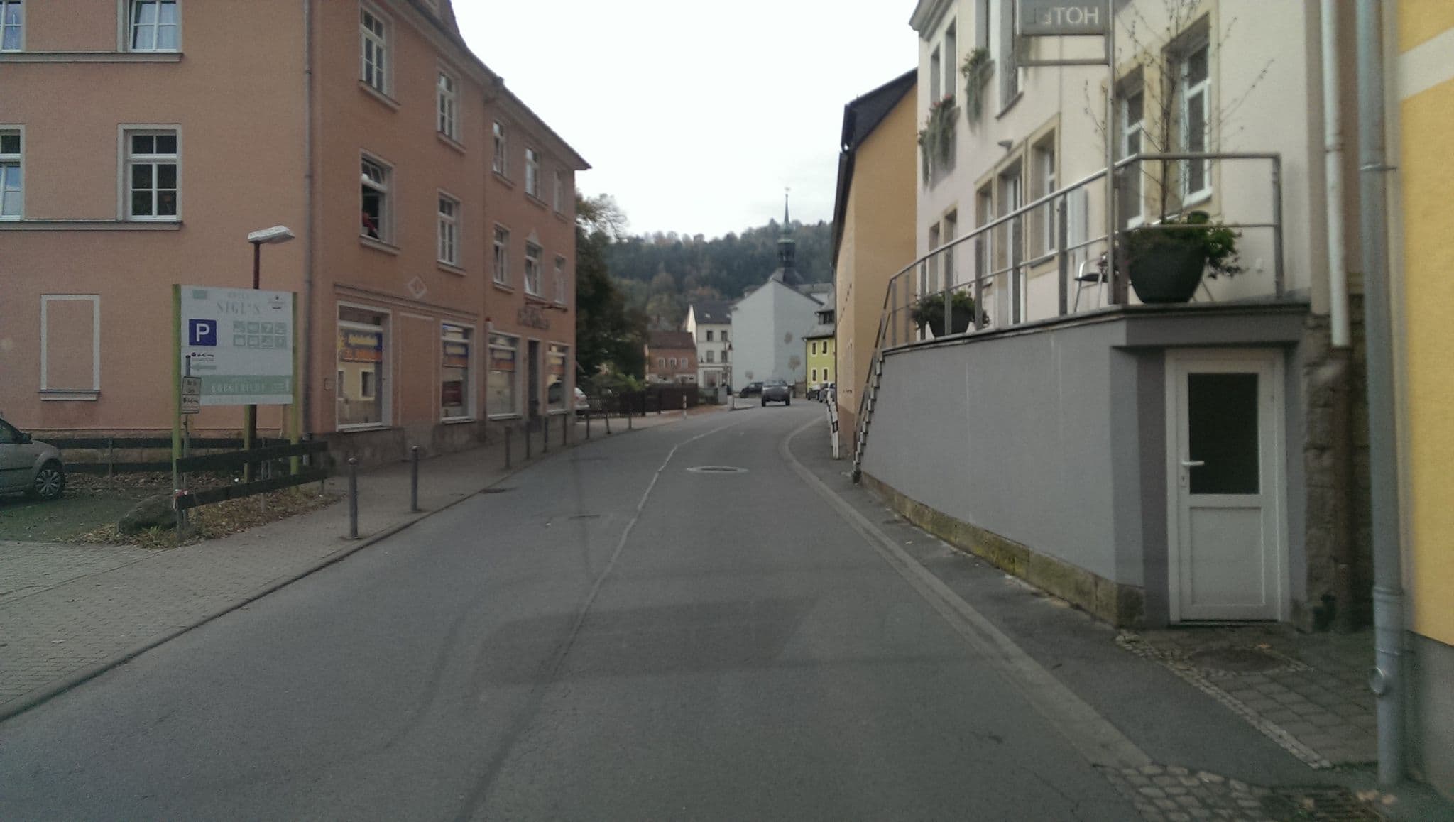 Street view near Hotel Sigls Bad Schandau, Bad Schandau — © bufonto (CC BY-SA · Mapillary)