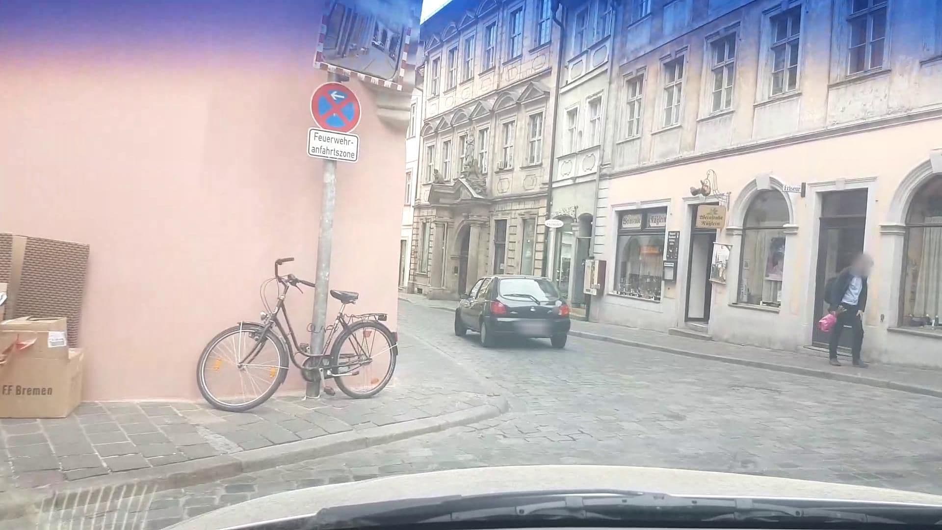 Street view near Hotel Weierich, Unterkunft, Bamberg — © r66 (CC BY-SA · Mapillary)