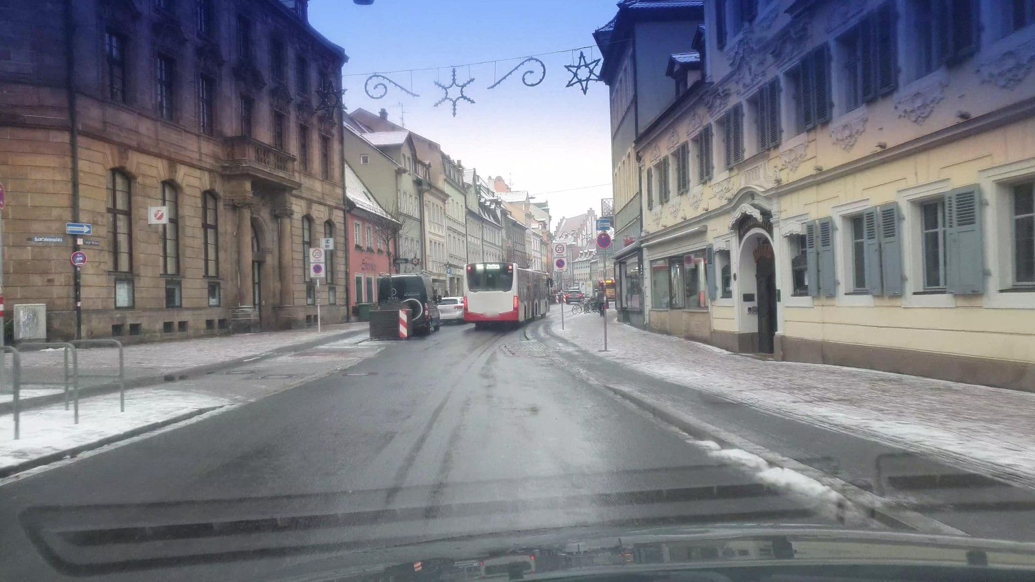 Street view near Hotel Weinhaus Messerschmitt, Bamberg — © r66 (CC BY-SA · Mapillary)