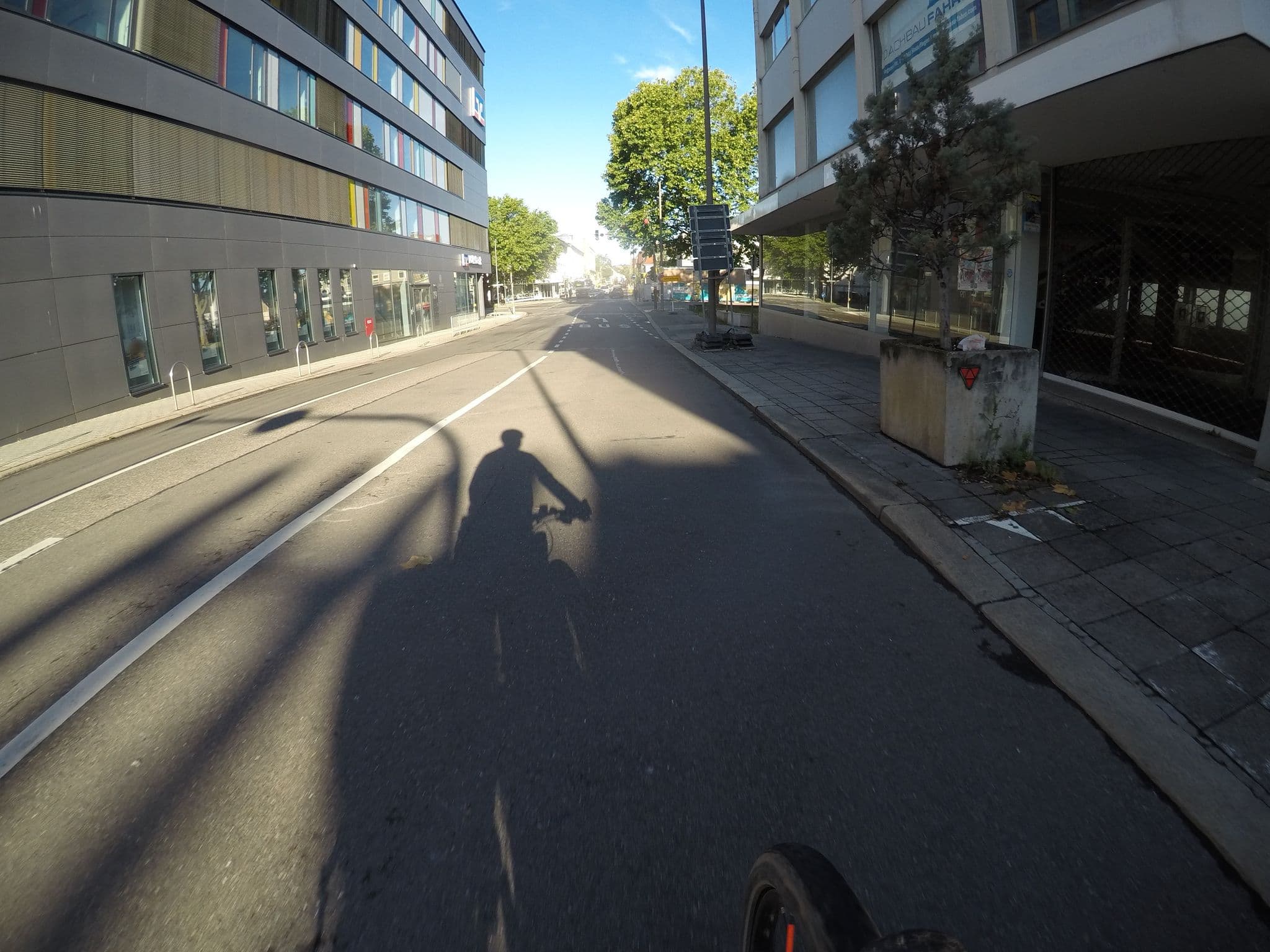 Street view near Post Hotel & Restaurant Sindelfingen, Sindelfingen — © mfa (CC BY-SA · Mapillary)