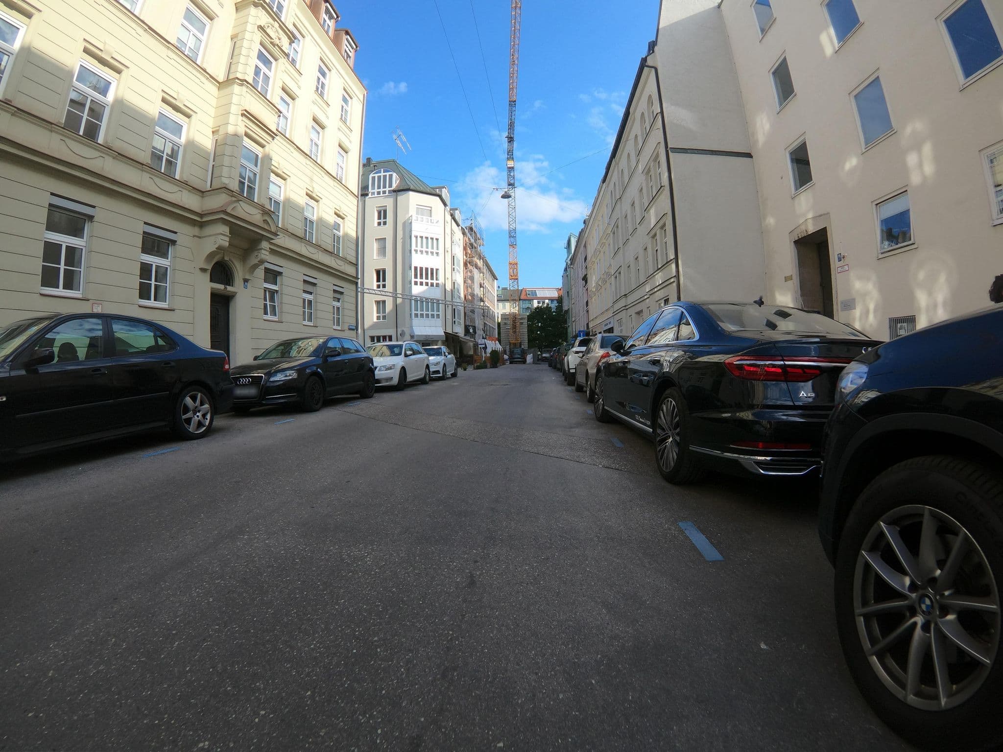 Street view near Hotel Concorde München, Munich