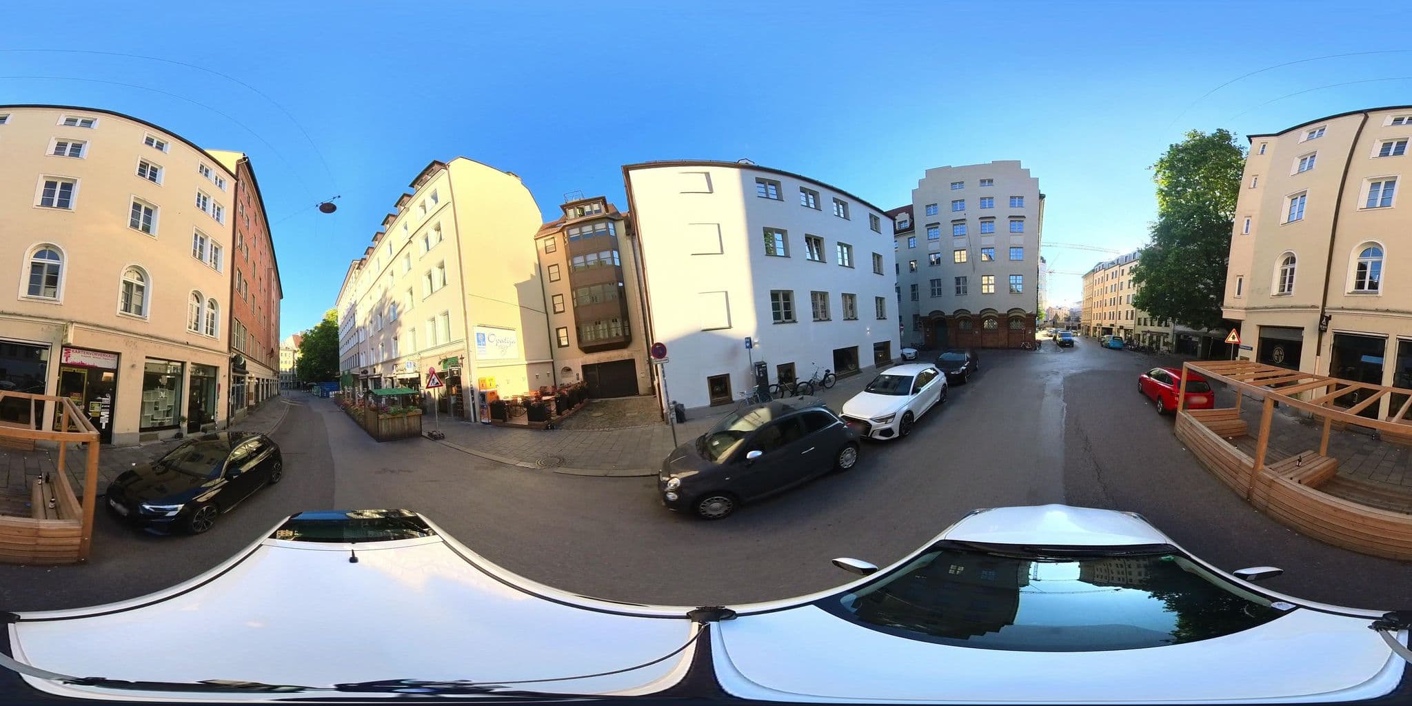 Street view near CORTIINA Hotel, a Member of Design Hotels, Munich