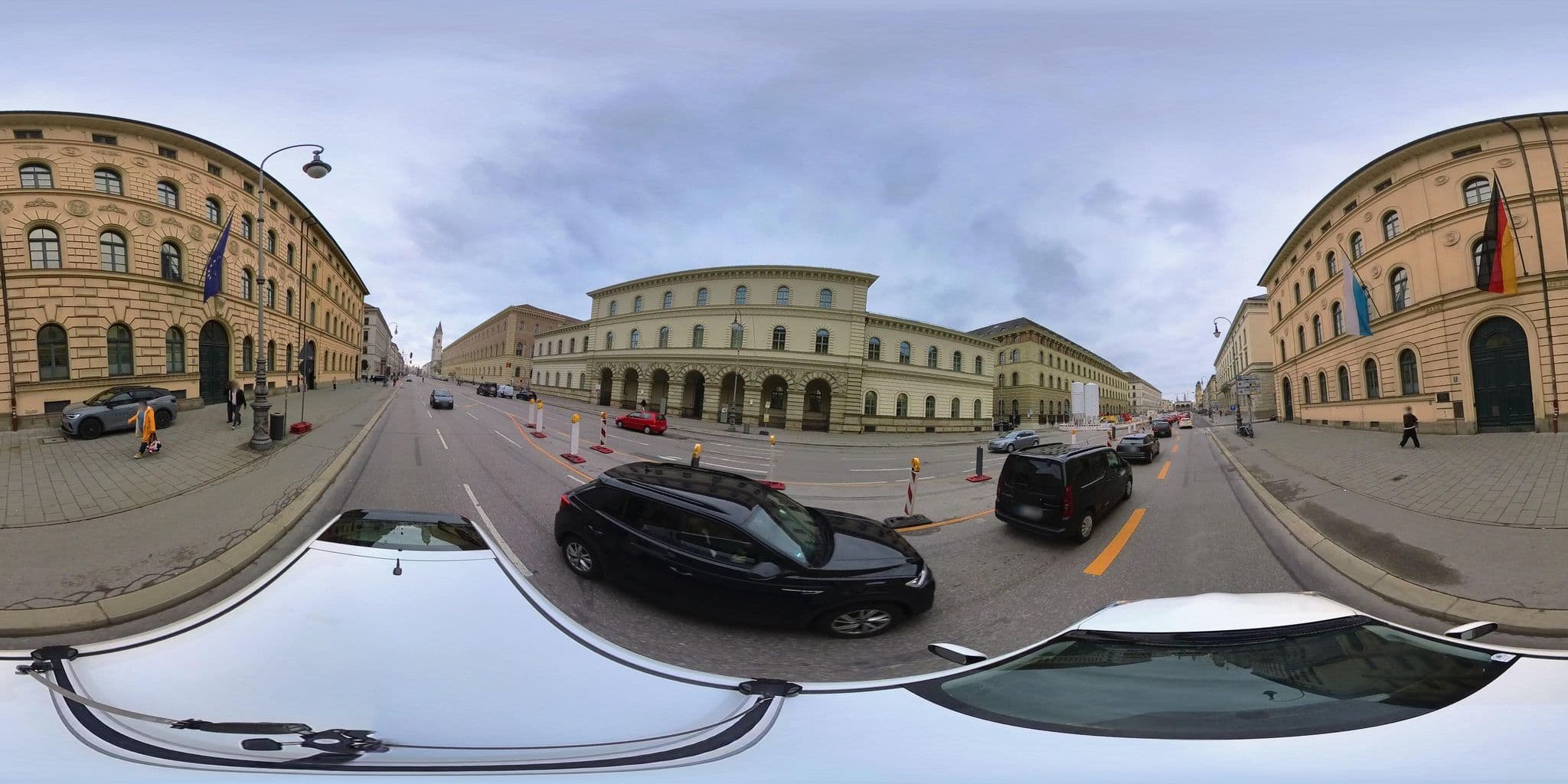 Street view near Top Hotel Amberger, Munich