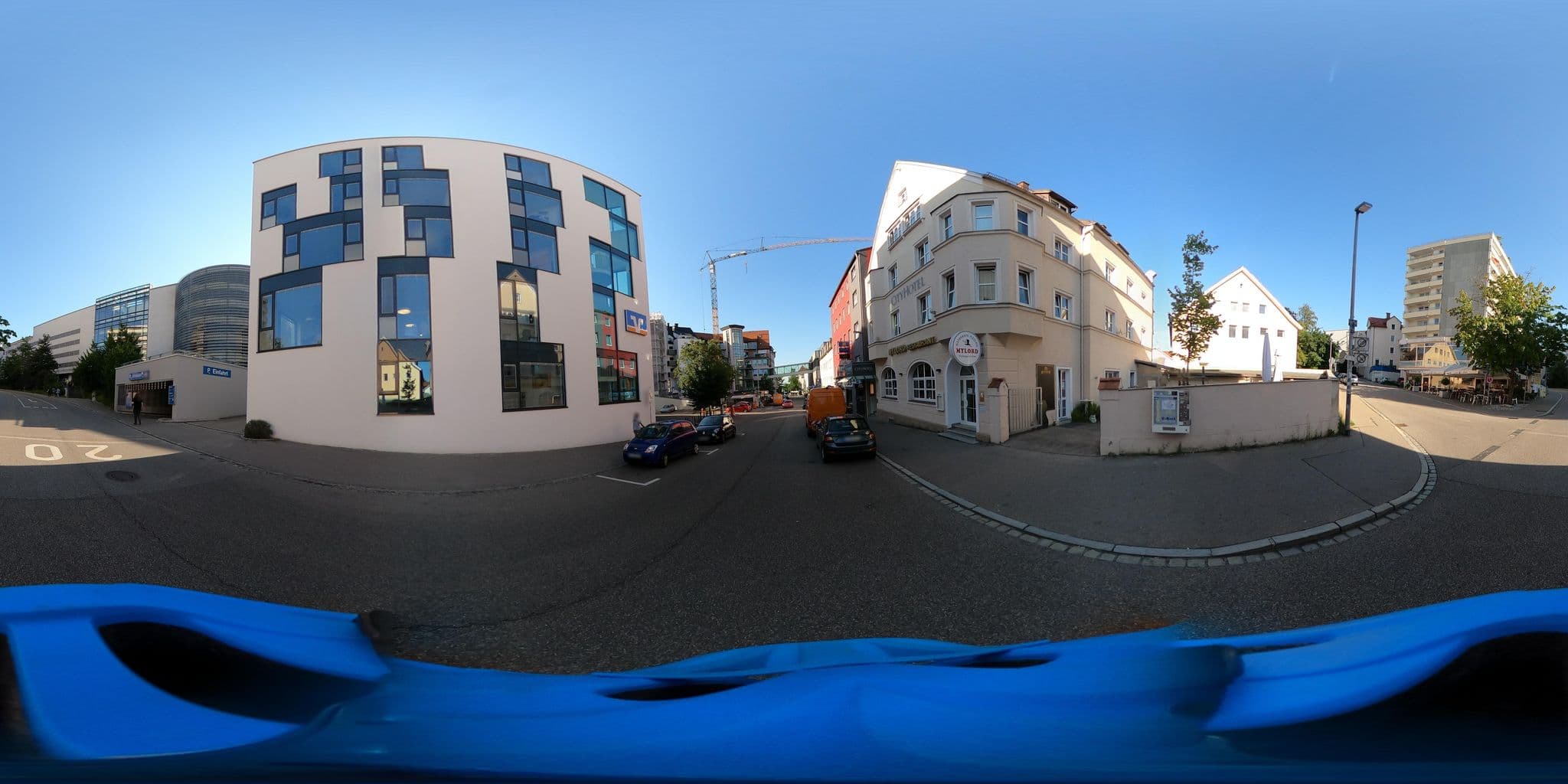 Street view near CityHotel Kempten, Kempten (Allgäu) — © aceini (CC BY-SA · Mapillary)