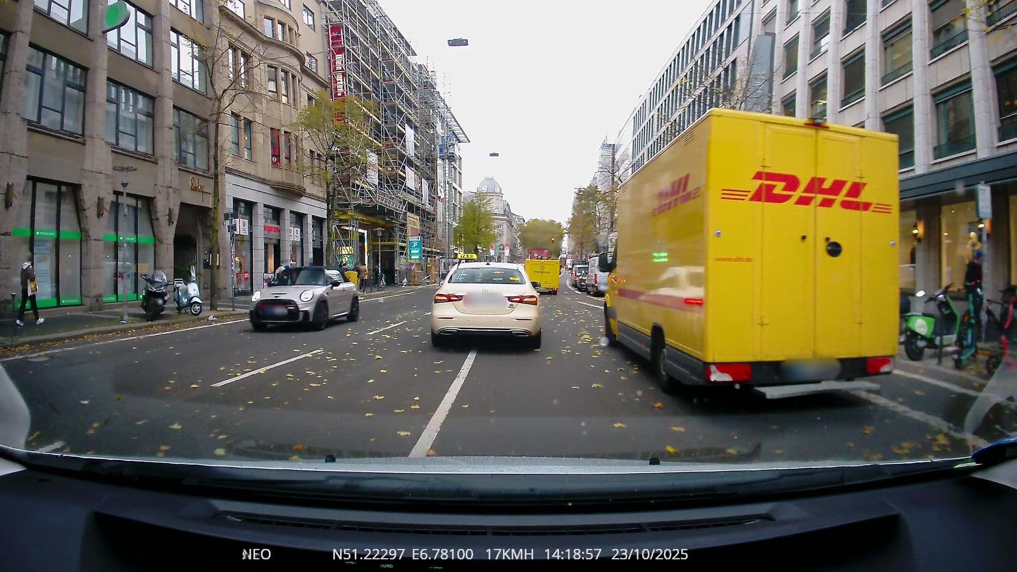 Street view near Ruby Coco Hotel Dusseldorf by IHG, Düsseldorf — © TechniPorter (CC BY-SA · Mapillary)