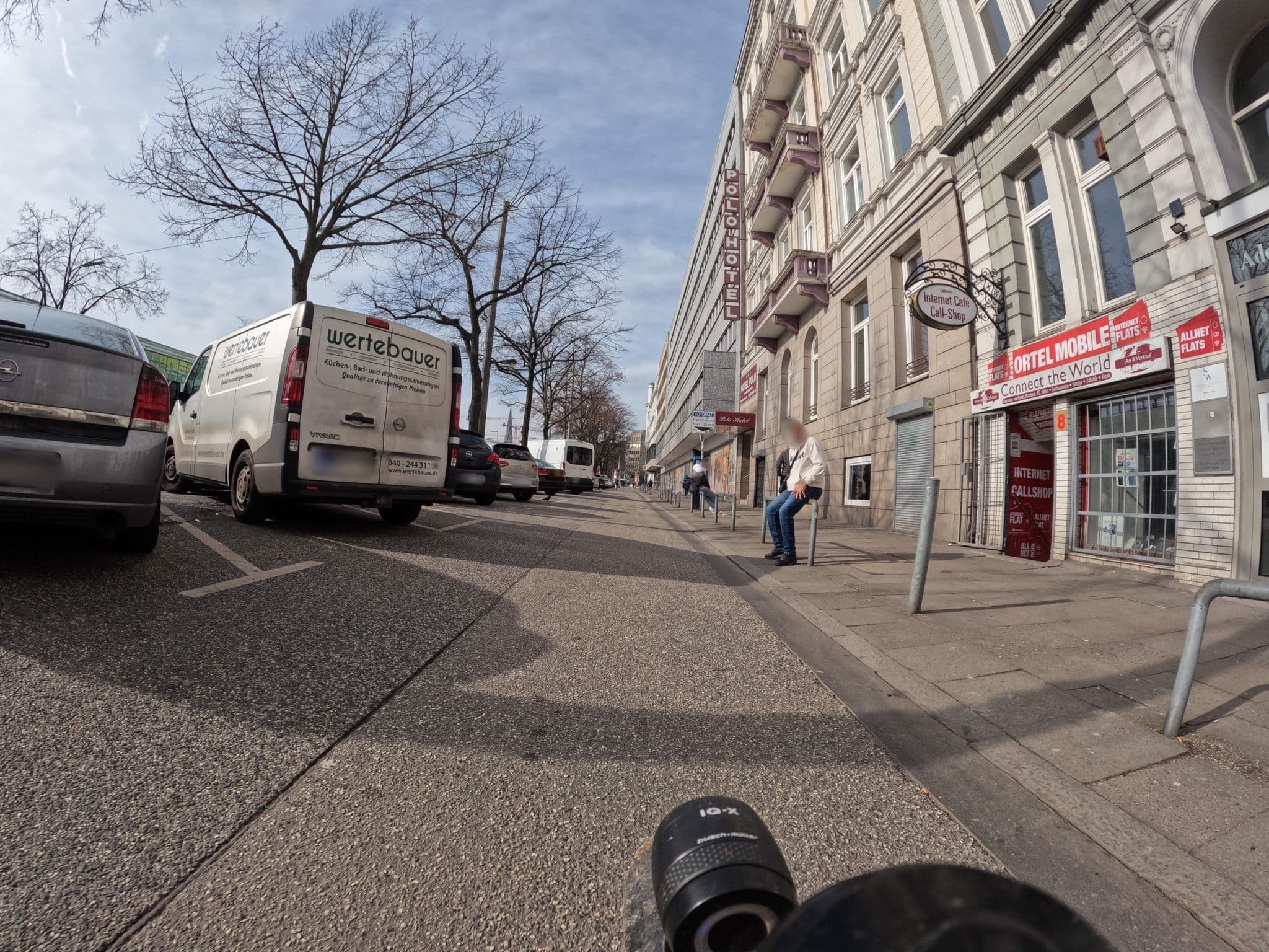 Street view near Hotel Polo am ZOB, St. Georg — © mjay (CC BY-SA · Mapillary)