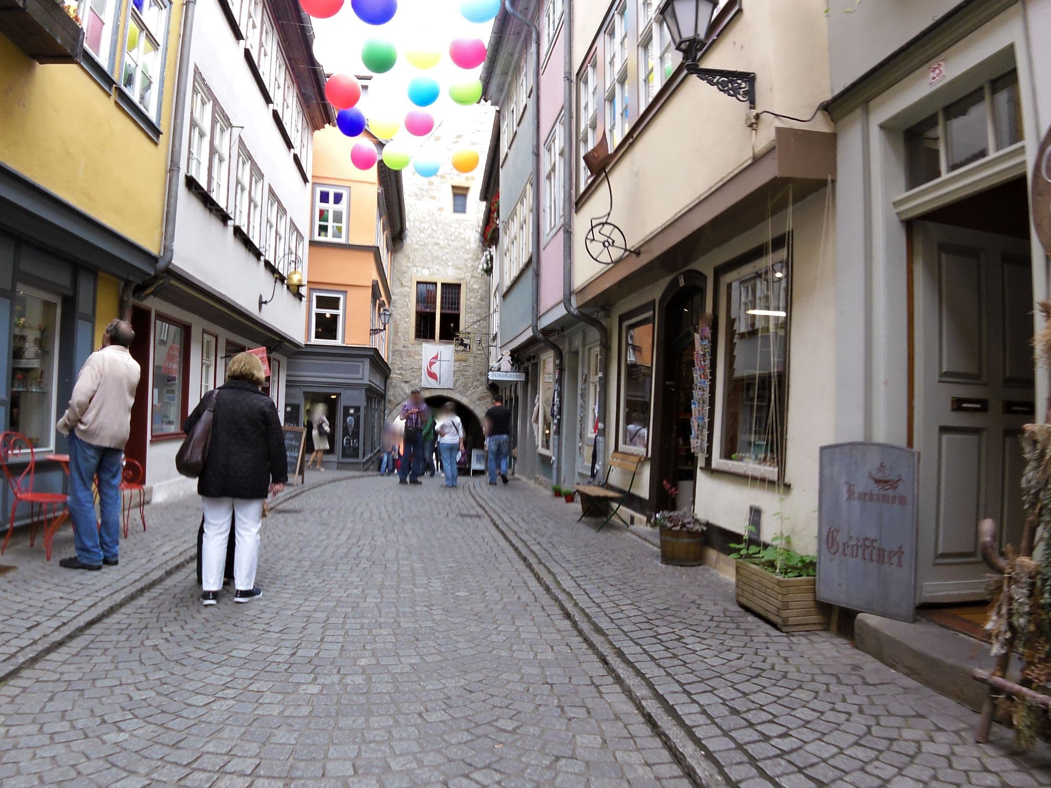 Street view near Krämerhaus Suiten, Erfurt — © zoegglmeyr (CC BY-SA · Mapillary)