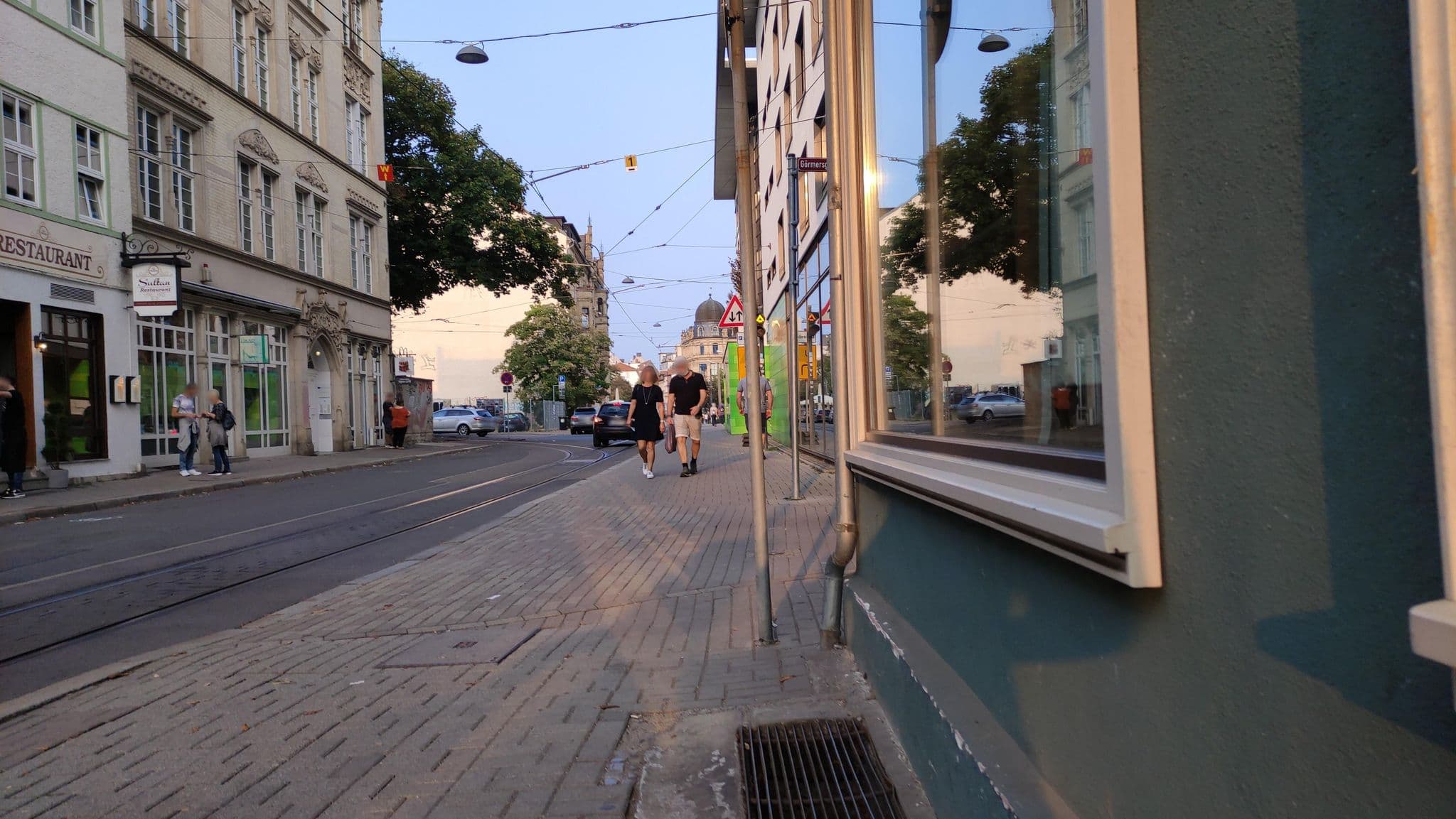 Street view near NeuWerk Apartments, Erfurt — © msdess (CC BY-SA · Mapillary)