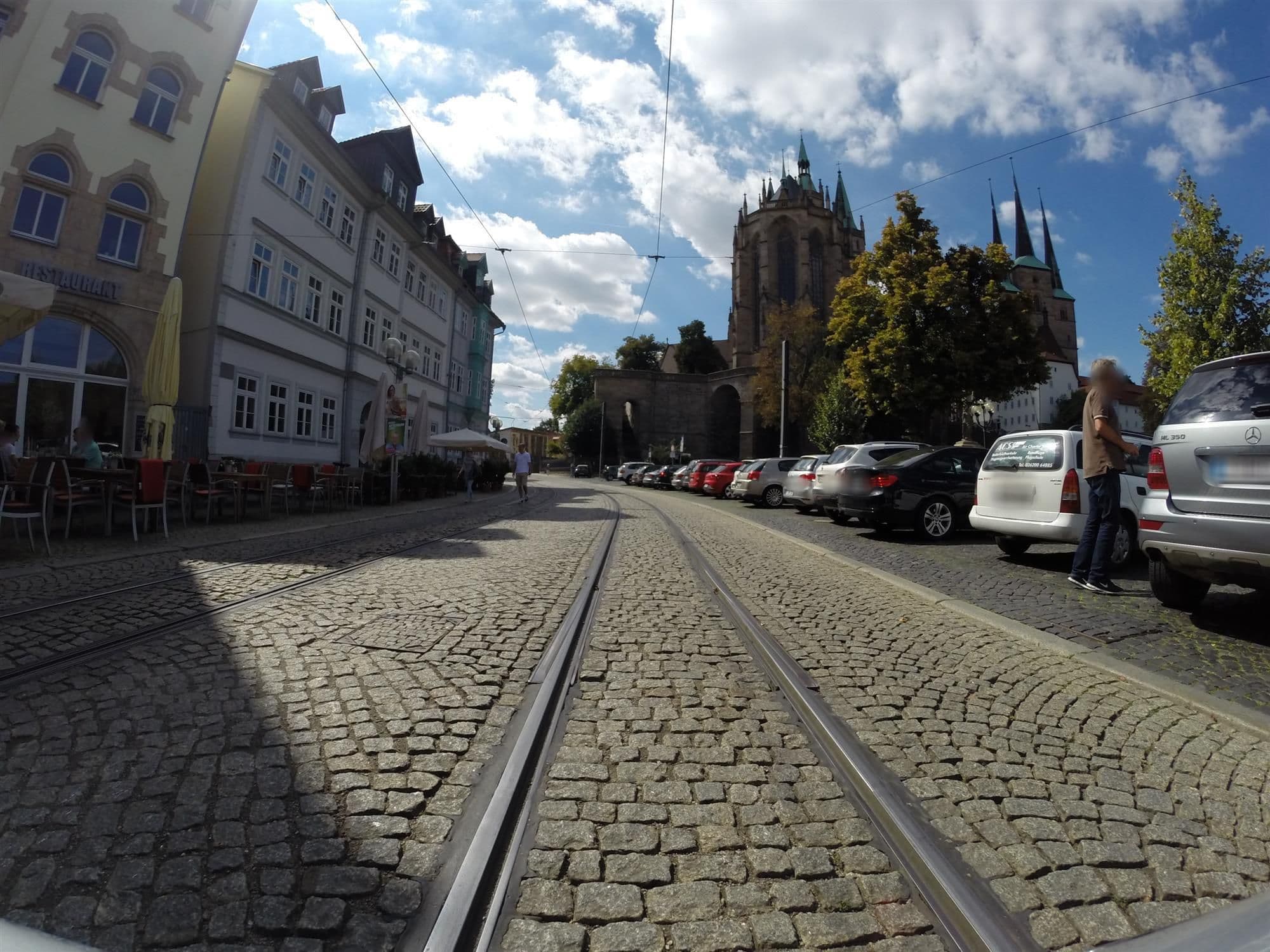Street view near Mr.& Mrs. President, Erfurt — © ahzf (CC BY-SA · Mapillary)