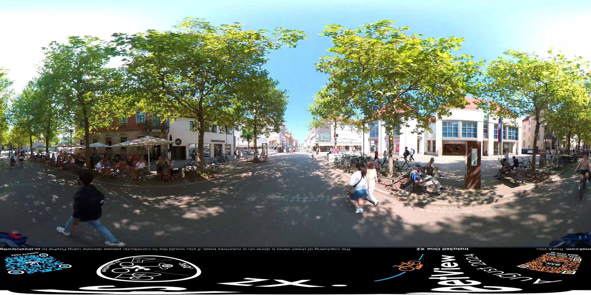Street view near BRASSERIE, Erlangen — © ZXStreetview (CC BY-SA · Mapillary)