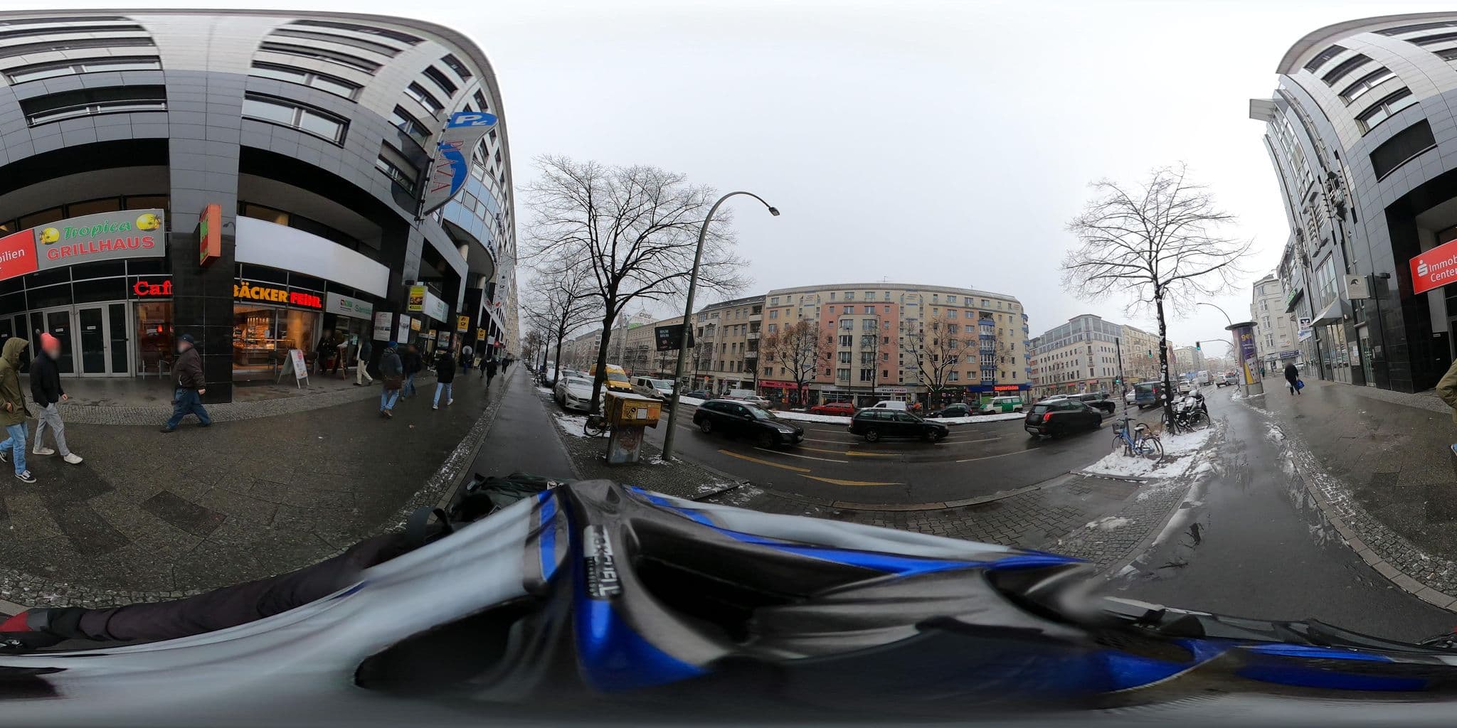 Street view near Arcadia Hotel Berlin, Friedrichshain — © eserte (CC BY-SA · Mapillary)