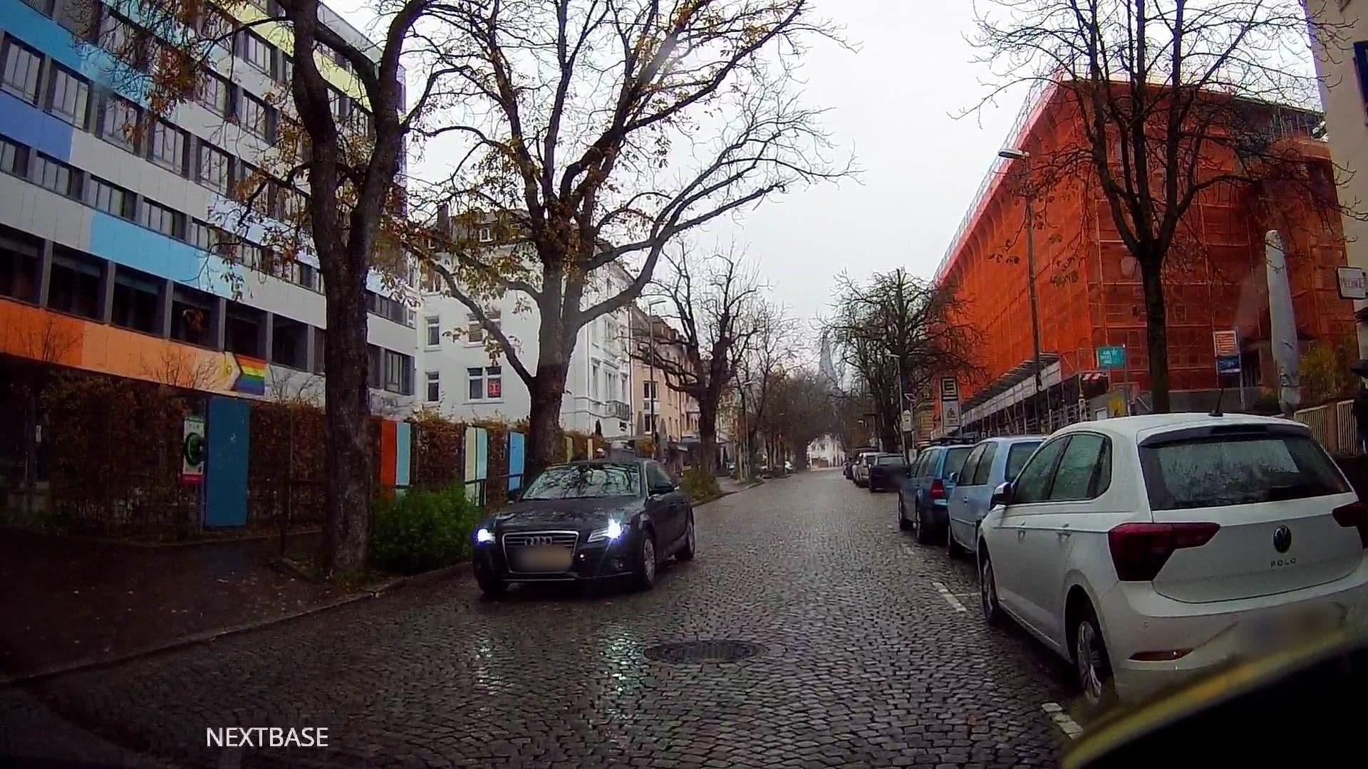 Street view near Courtyard by Marriott Freiburg, Freiburg — © derlipper (CC BY-SA · Mapillary)