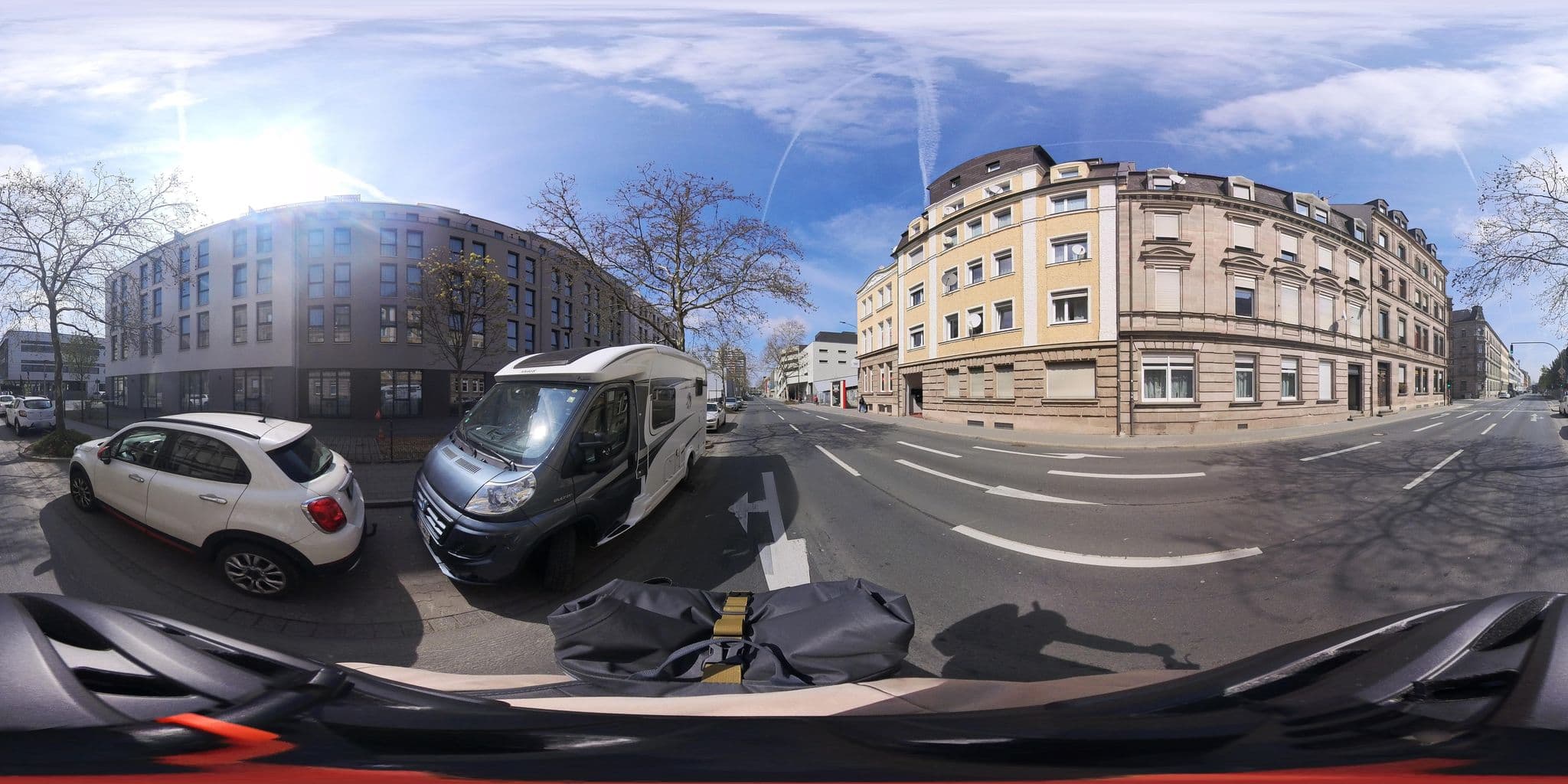 Street view near Holiday Inn - the niu, Saddle Fürth by IHG, Fürth — © stadtraumGmbH (CC BY-SA · Mapillary)
