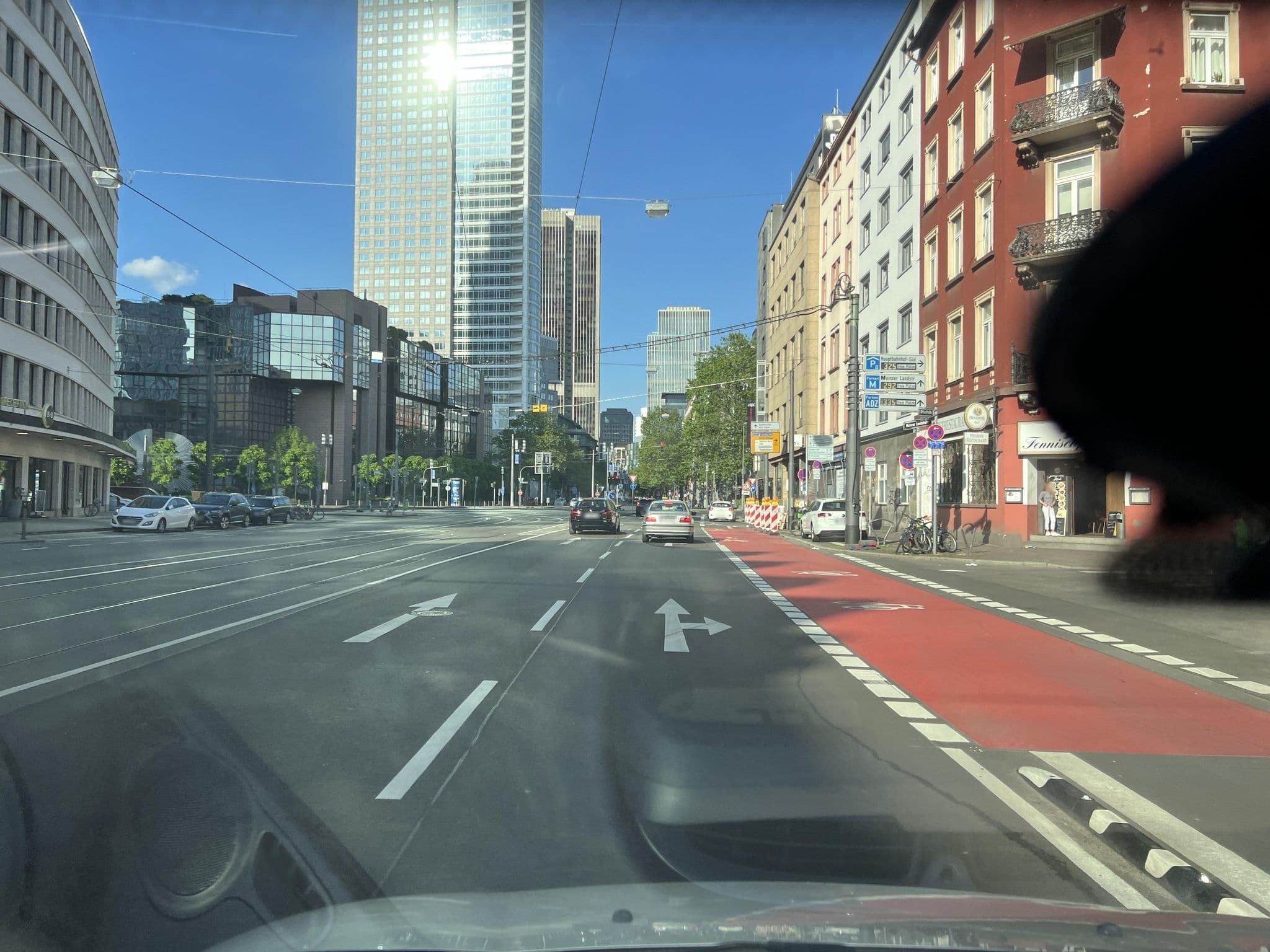 Street view near Bliss Hotel Frankfurt, Frankfurt am Main