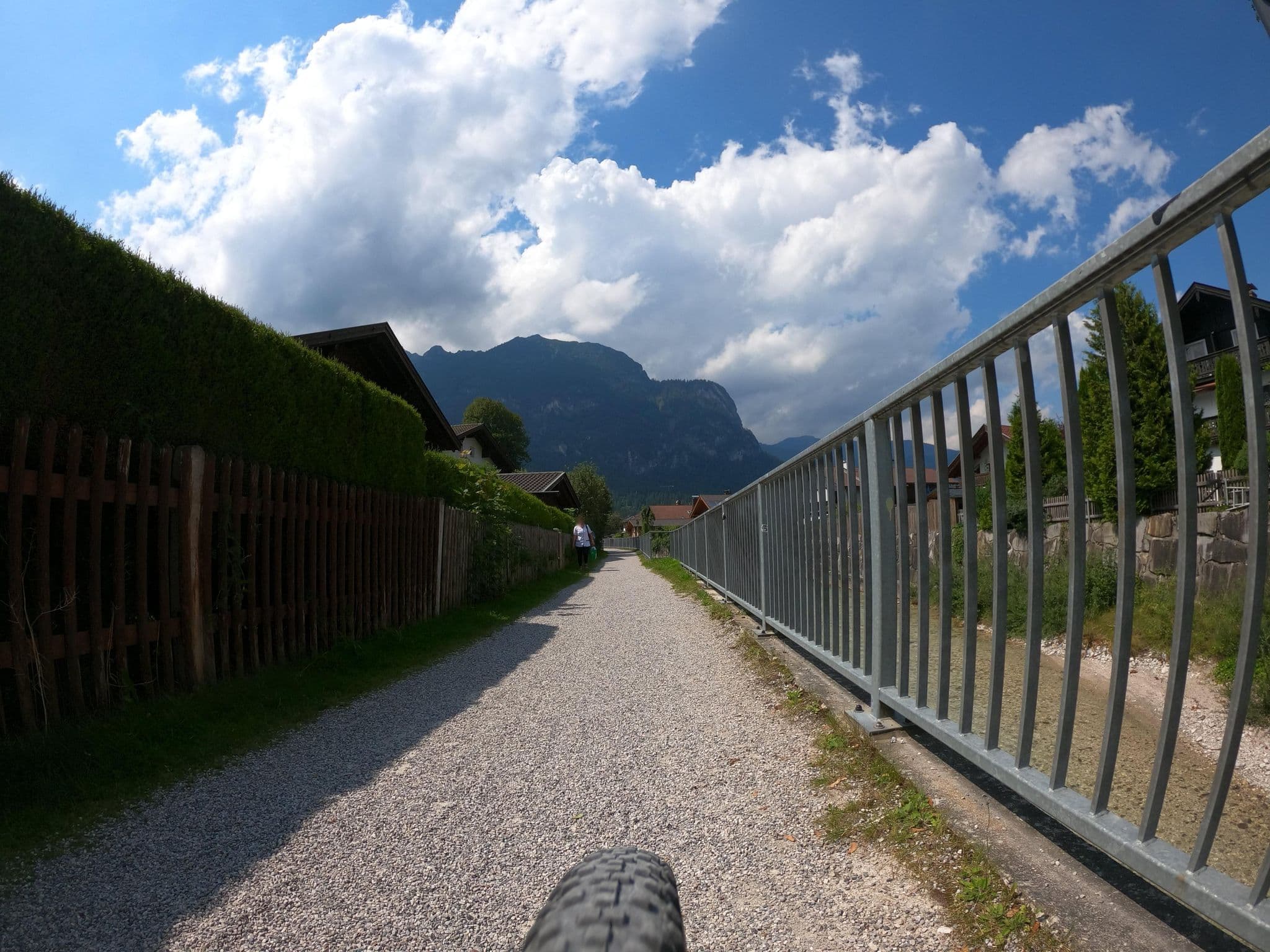 Street view near Hotel Edelweiß, Garmisch-Partenkirchen