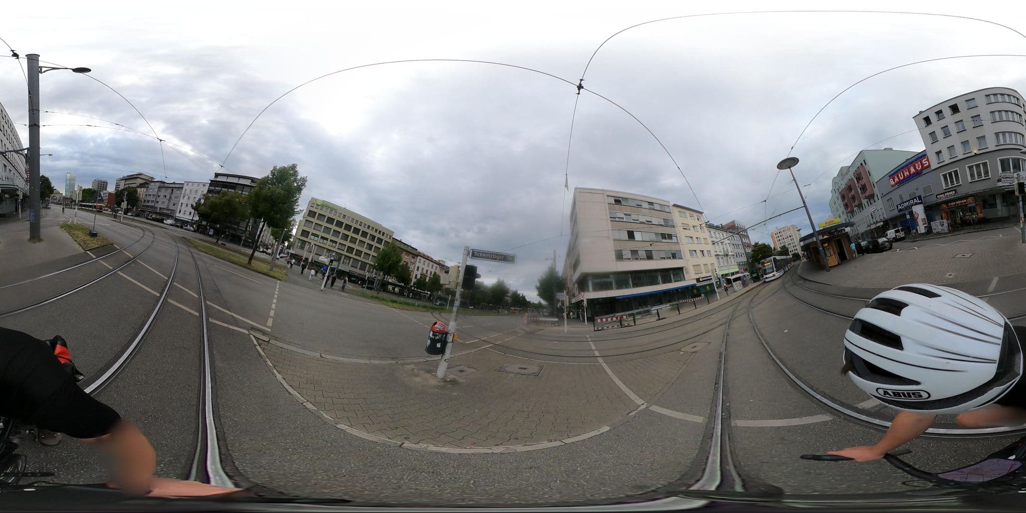 Street view near Central Hotel Mannheim, Mannheim — © RadNETZ (CC BY-SA · Mapillary)