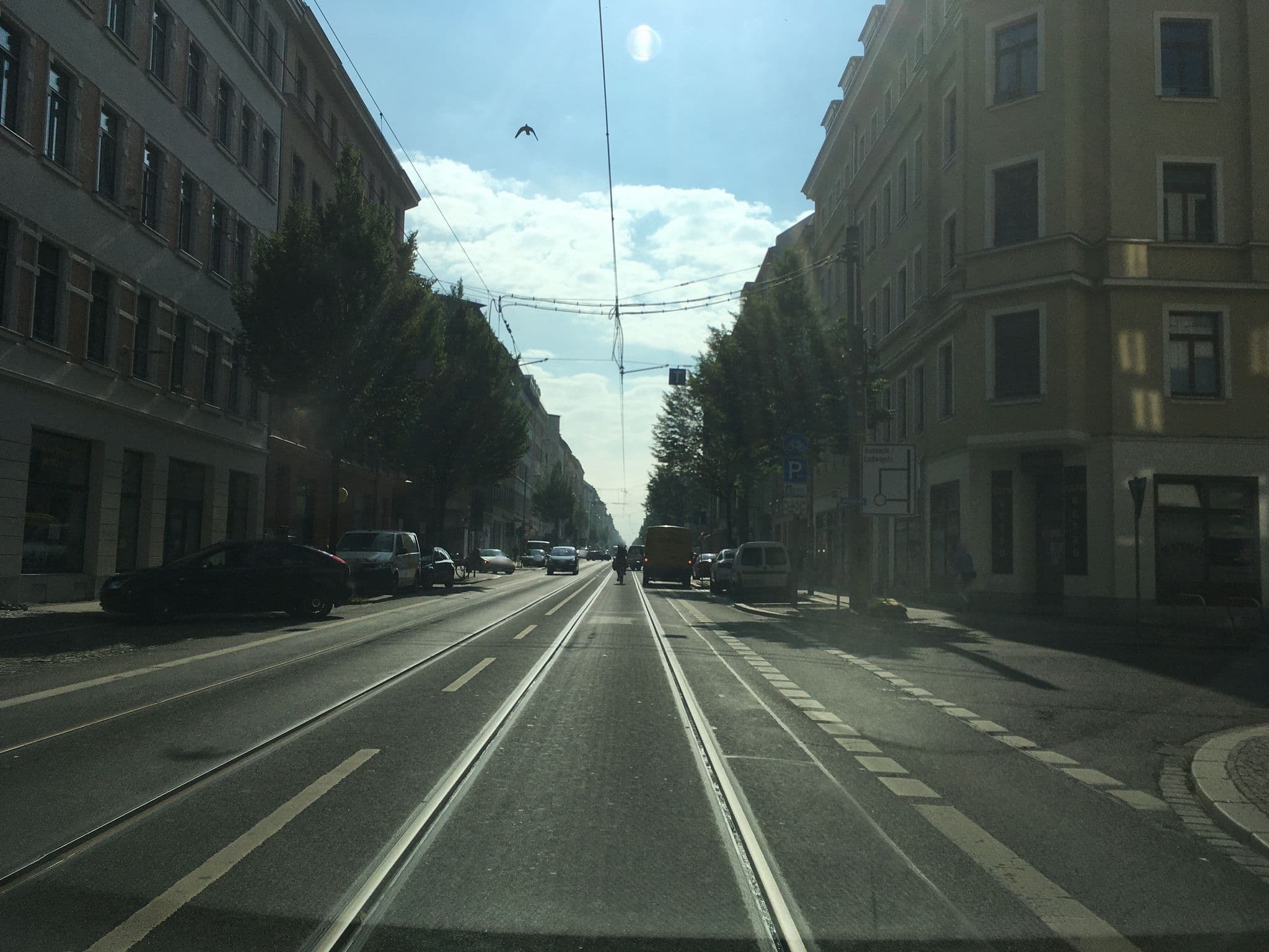 Street view near Hotel Atlas Leipzig, Leipzig — © jordil (CC BY-SA · Mapillary)
