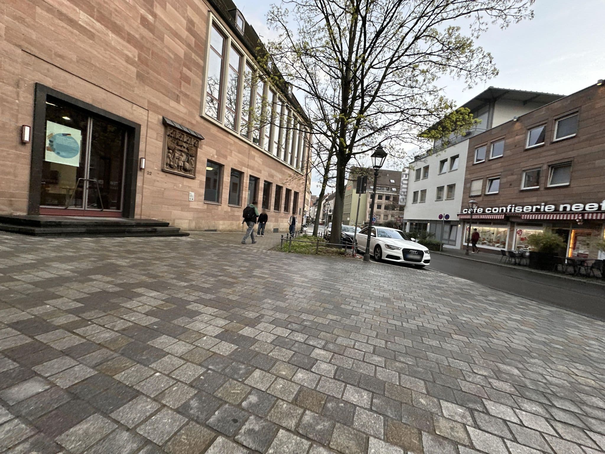 Street view near Hotel Central Nürnberg, Nuremberg — © quickness805 (CC BY-SA · Mapillary)
