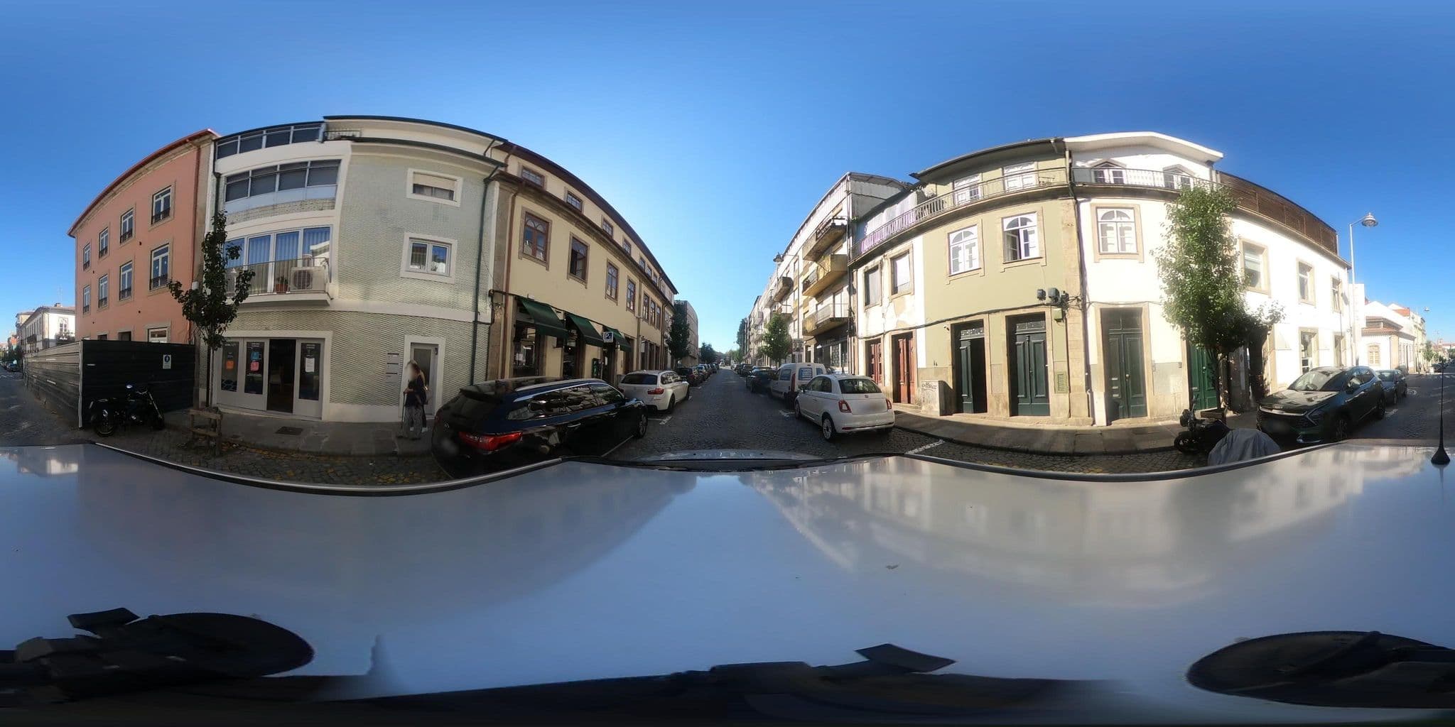 Street view near Casa Quixote, Braga — © waldyrious (CC BY-SA · Mapillary)