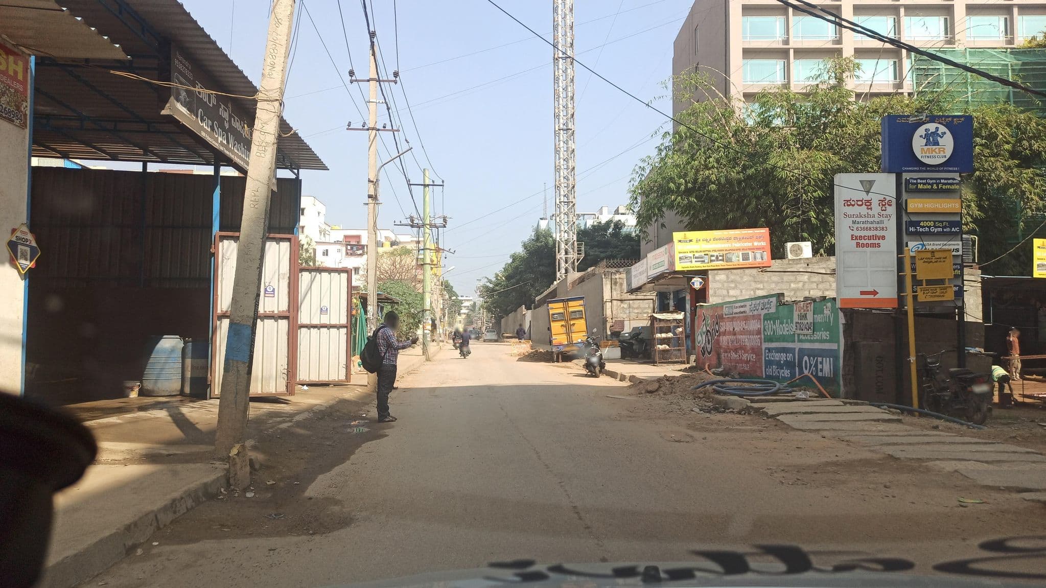 Street view near Maybaach Hotel Marathahalli, Dommasandra