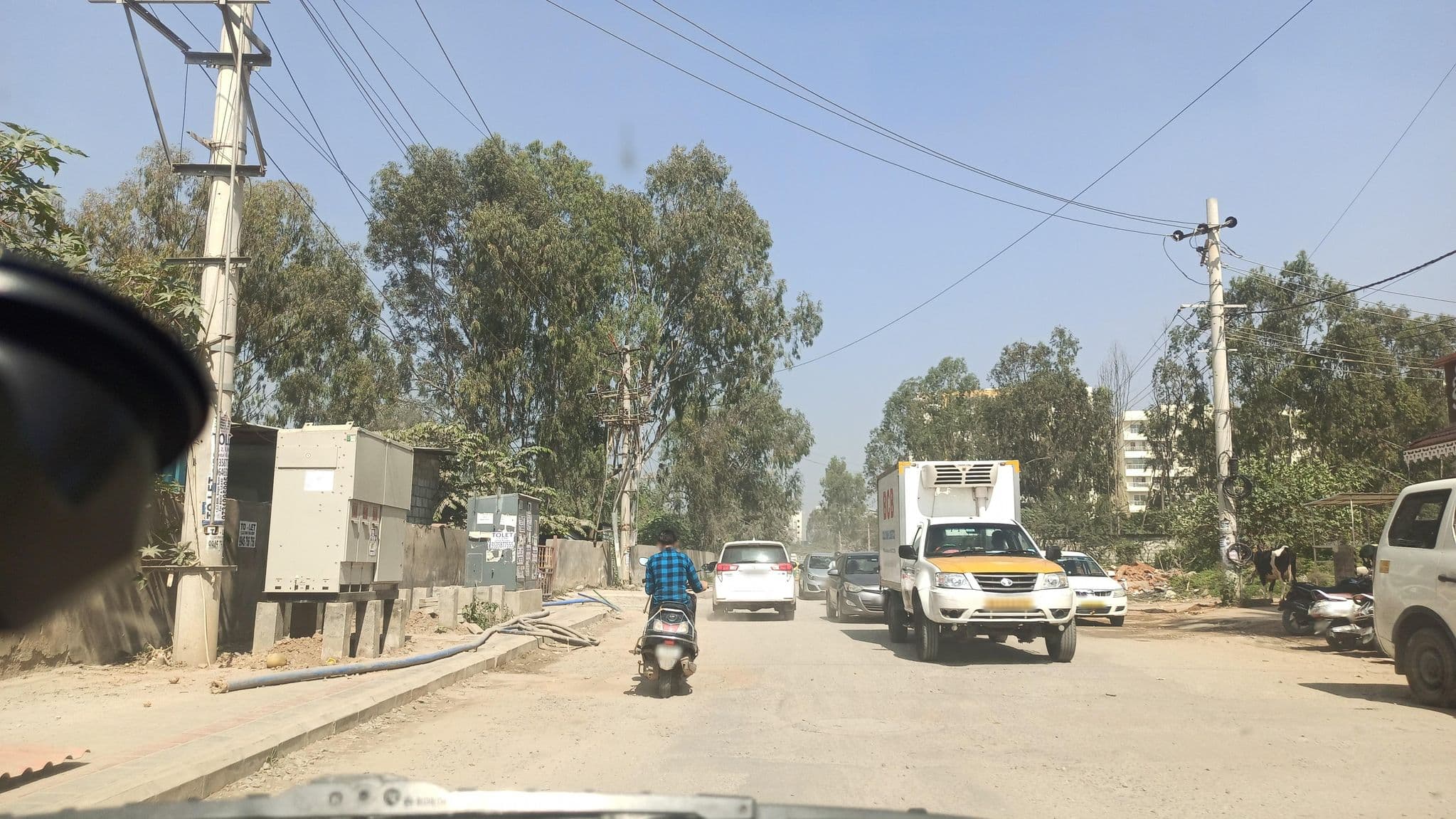 Street view near Serin’s PG, Dommasandra — © IBI (CC BY-SA · Mapillary)