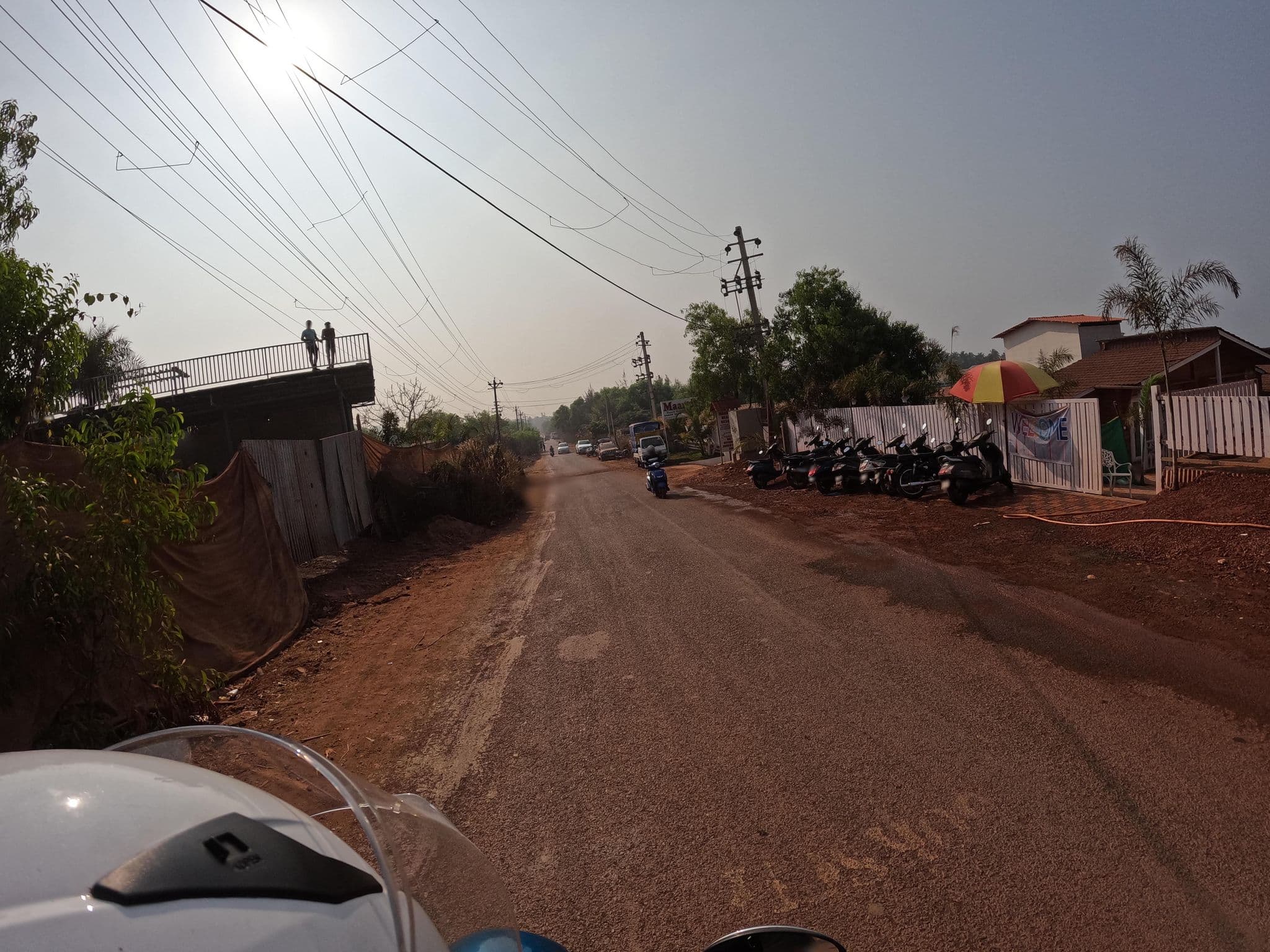 Street view near DALLAS BEACH RESORTS ASHVEM BEACH NORTH GOA, Mandrem — © lucomsky (CC BY-SA · Mapillary)