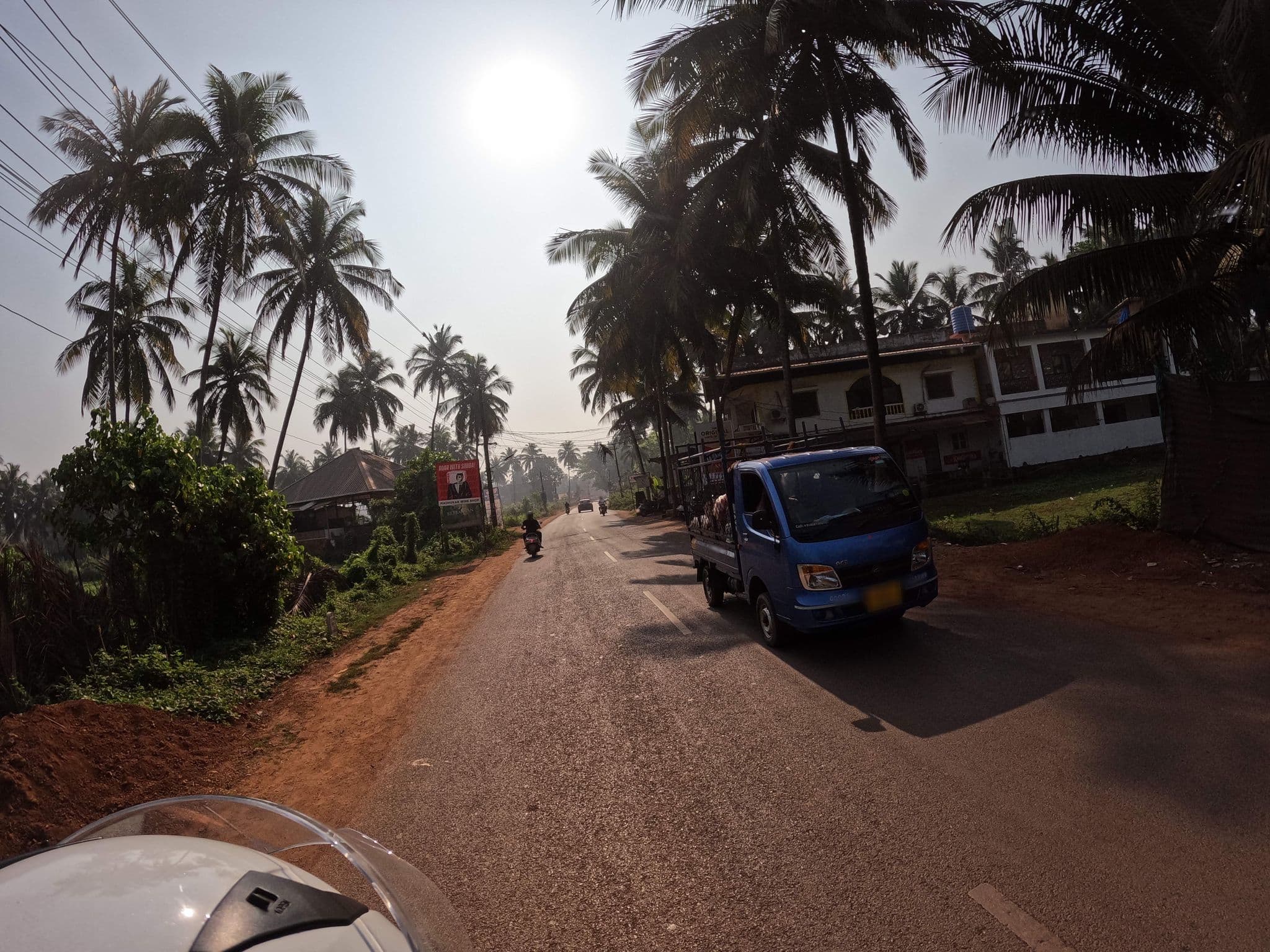 Street view near Zuna Stayz |A Hotel in Morjim Goa, Morjim — © lucomsky (CC BY-SA · Mapillary)