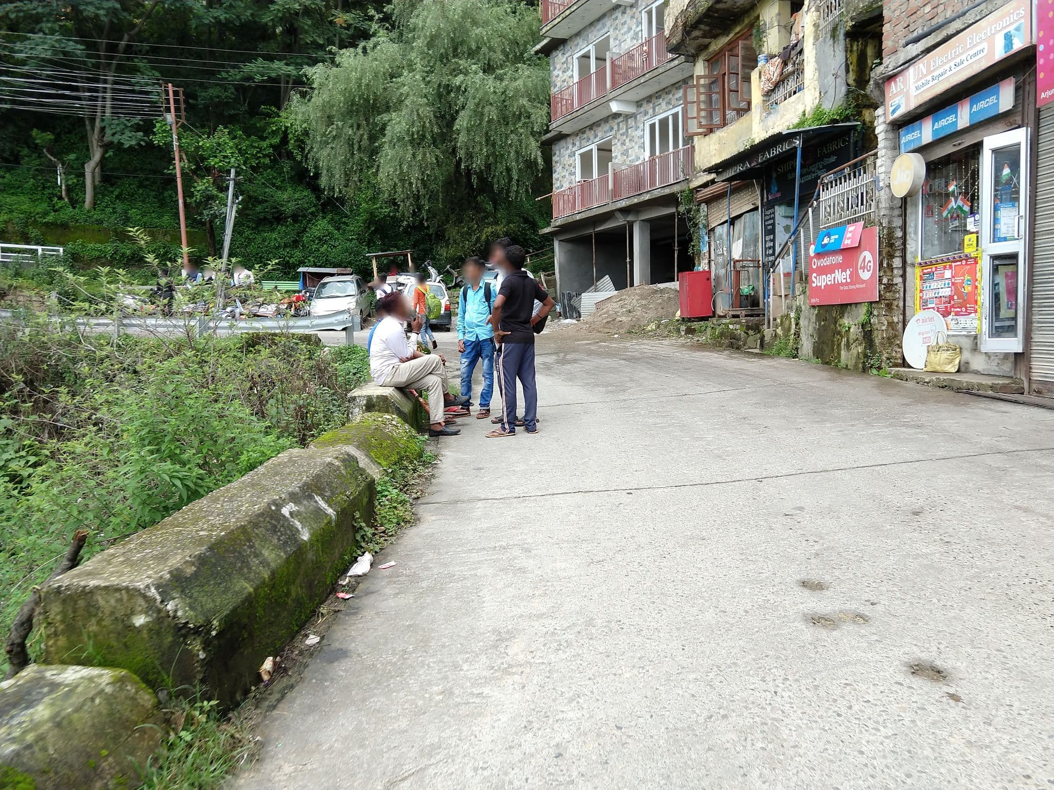 Street view near MOUNT INN HOTEL, Dharamsala — © bholekibhasam (CC BY-SA · Mapillary)