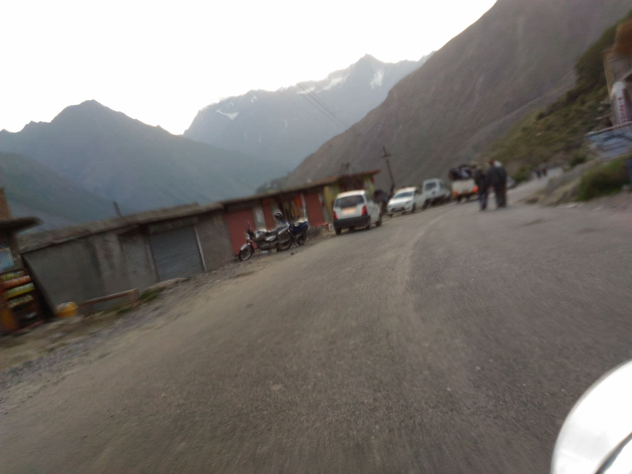 Street view near Shiva homestay, Kyelang