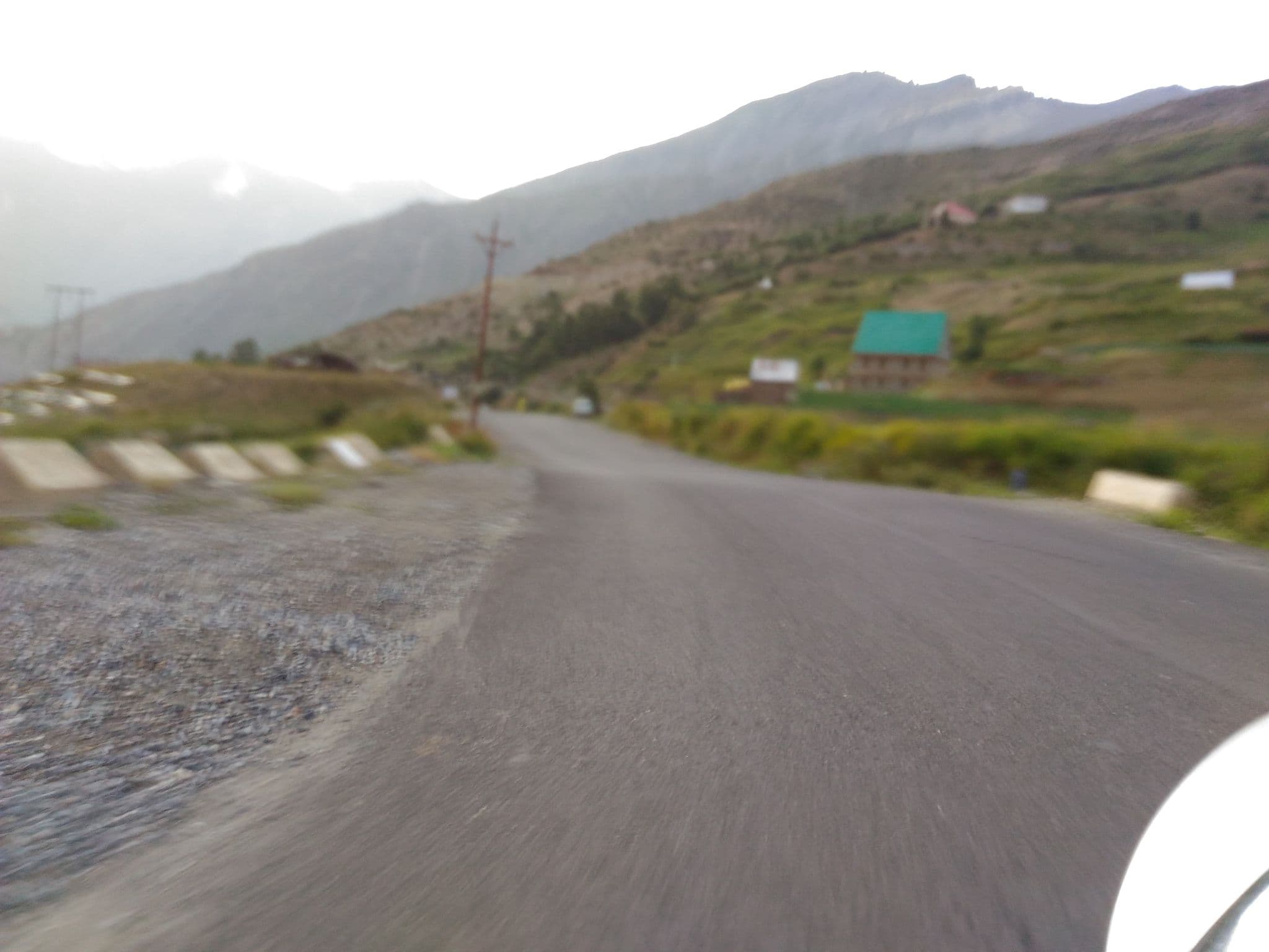 Street view near Eco Camps, Kyelang