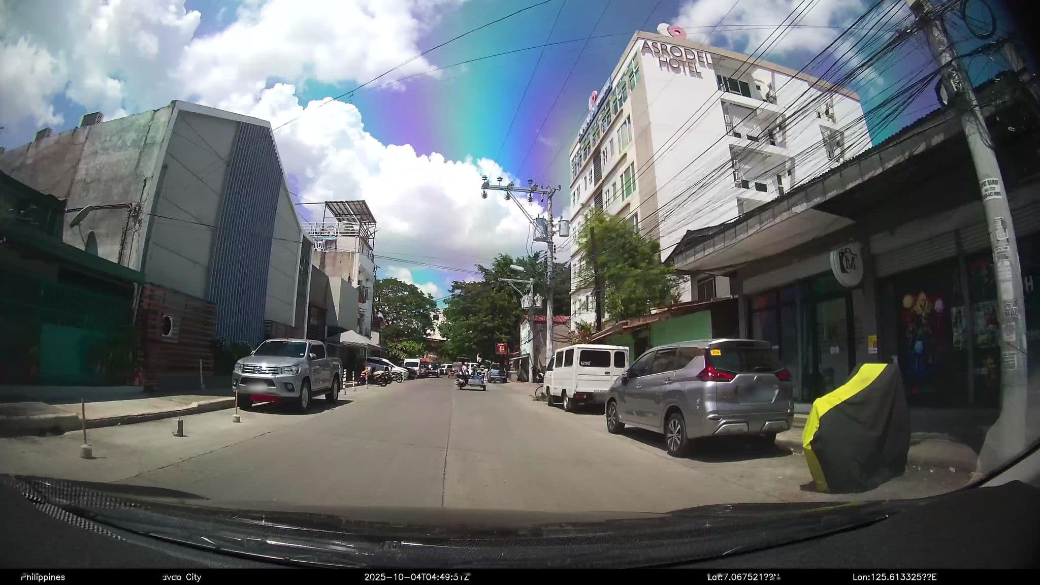 Street view near Asrodel Hotel, Davao