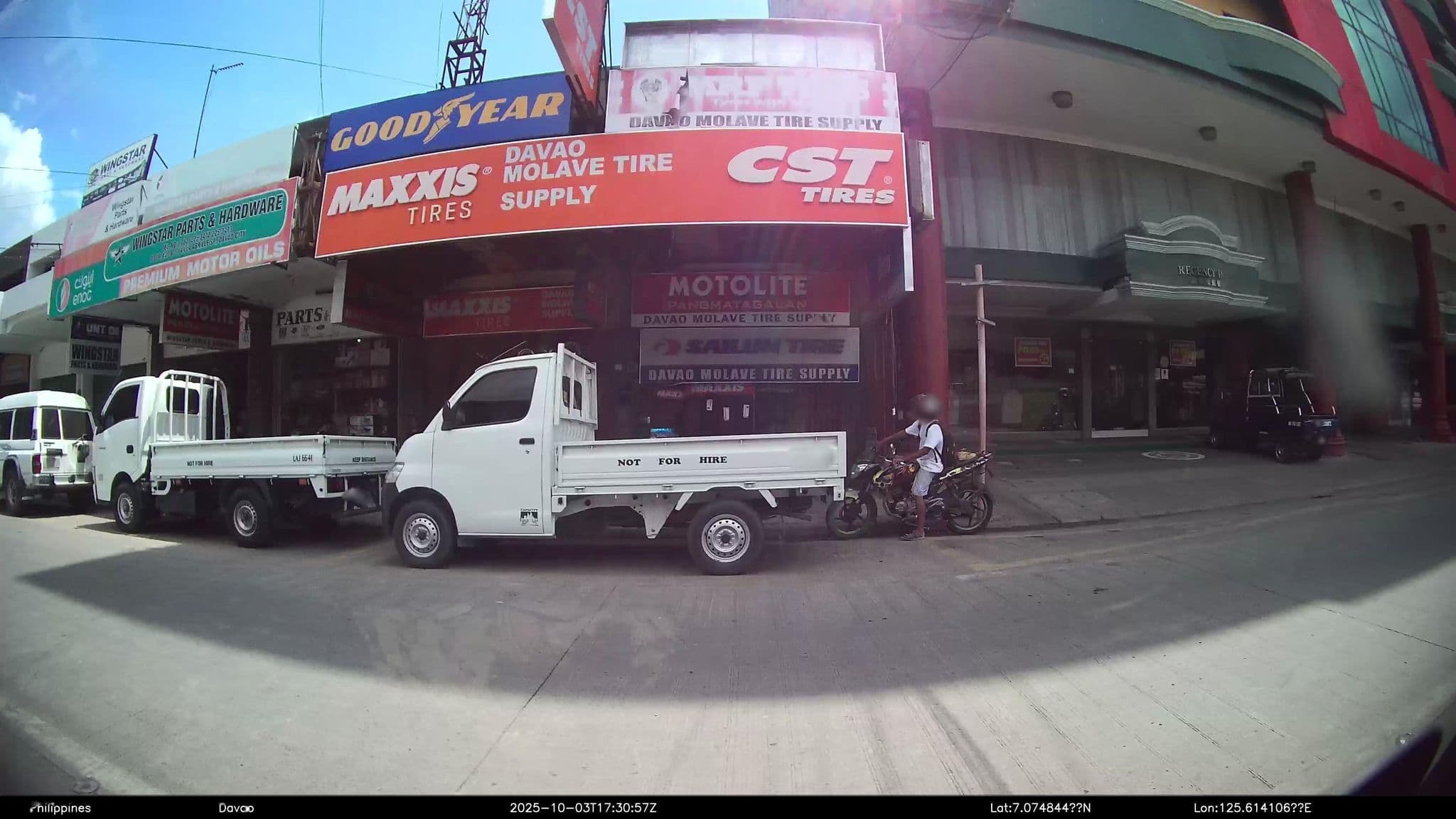 Street view near Regency Inn | Hotel & Restaurant | Supply City, Davao