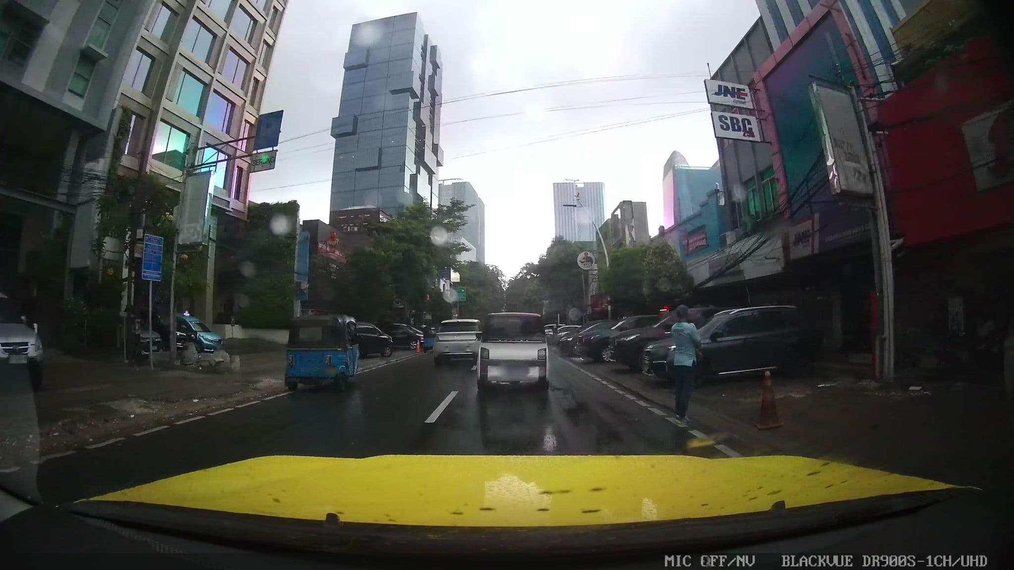 Street view near Maxone Sabang, Jakarta