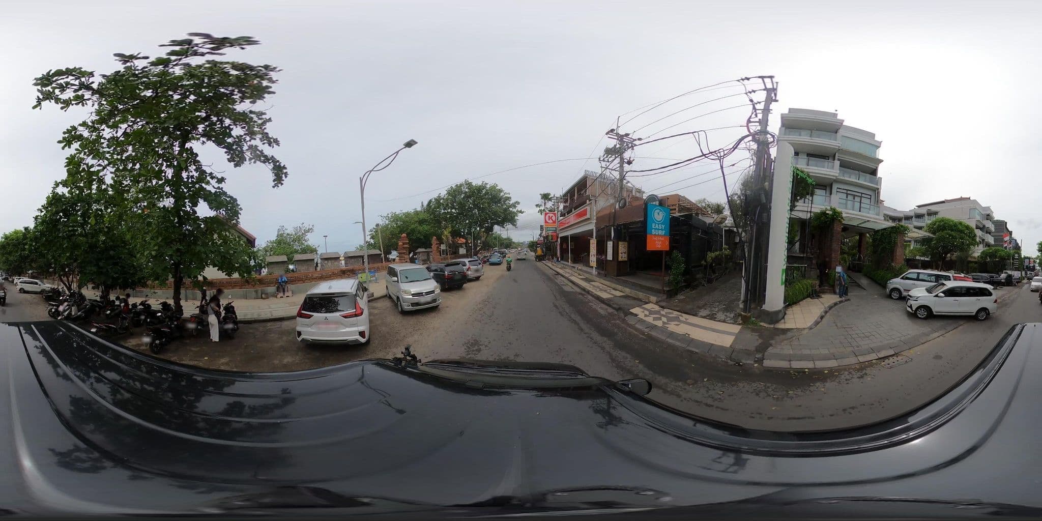 Street view near Wyndham Garden Kuta Beach Bali, Legian