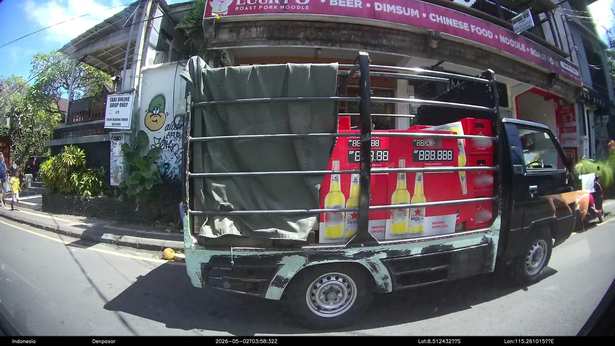 Street view near A4K Mua, Ubud