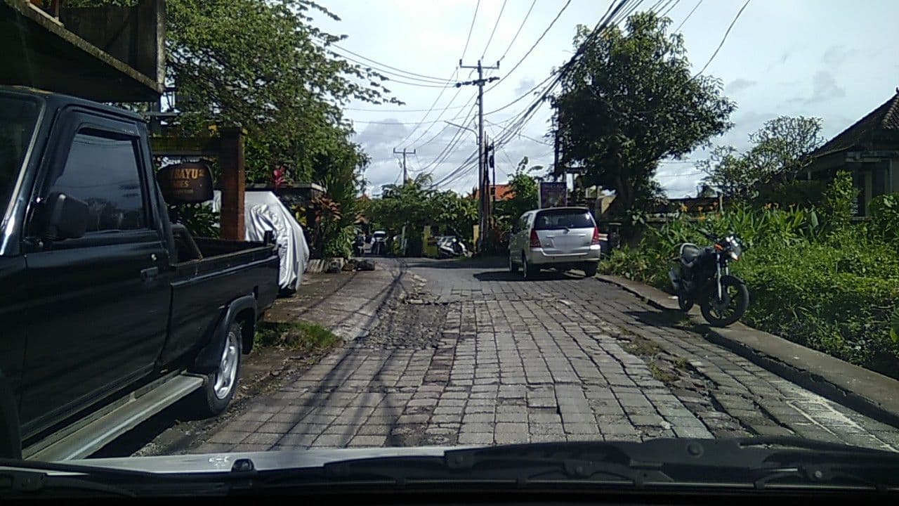 Street view near Bisma Eight, Ubud