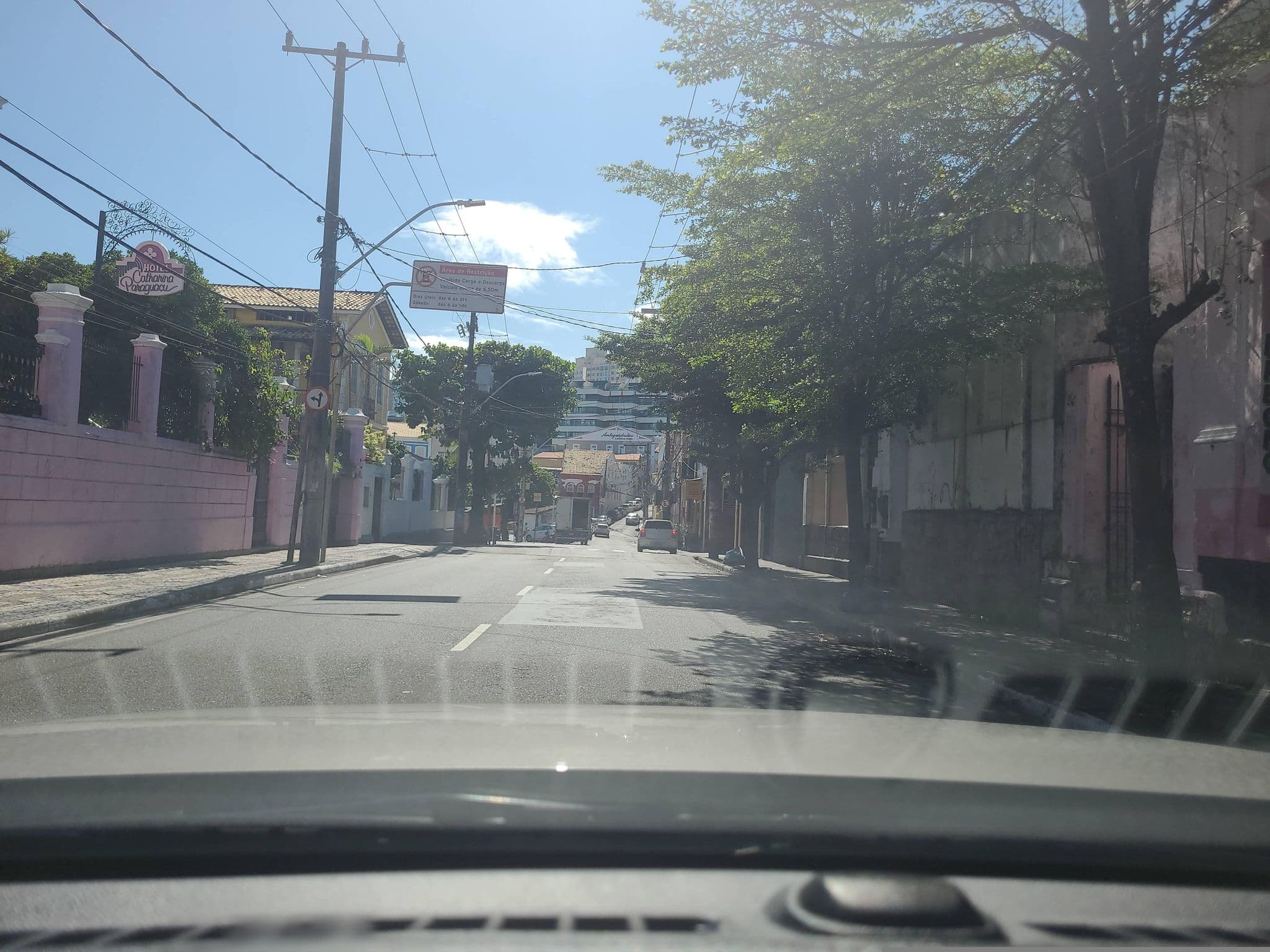 Street view near Hotel Catharina Paraguaçu, Salvador