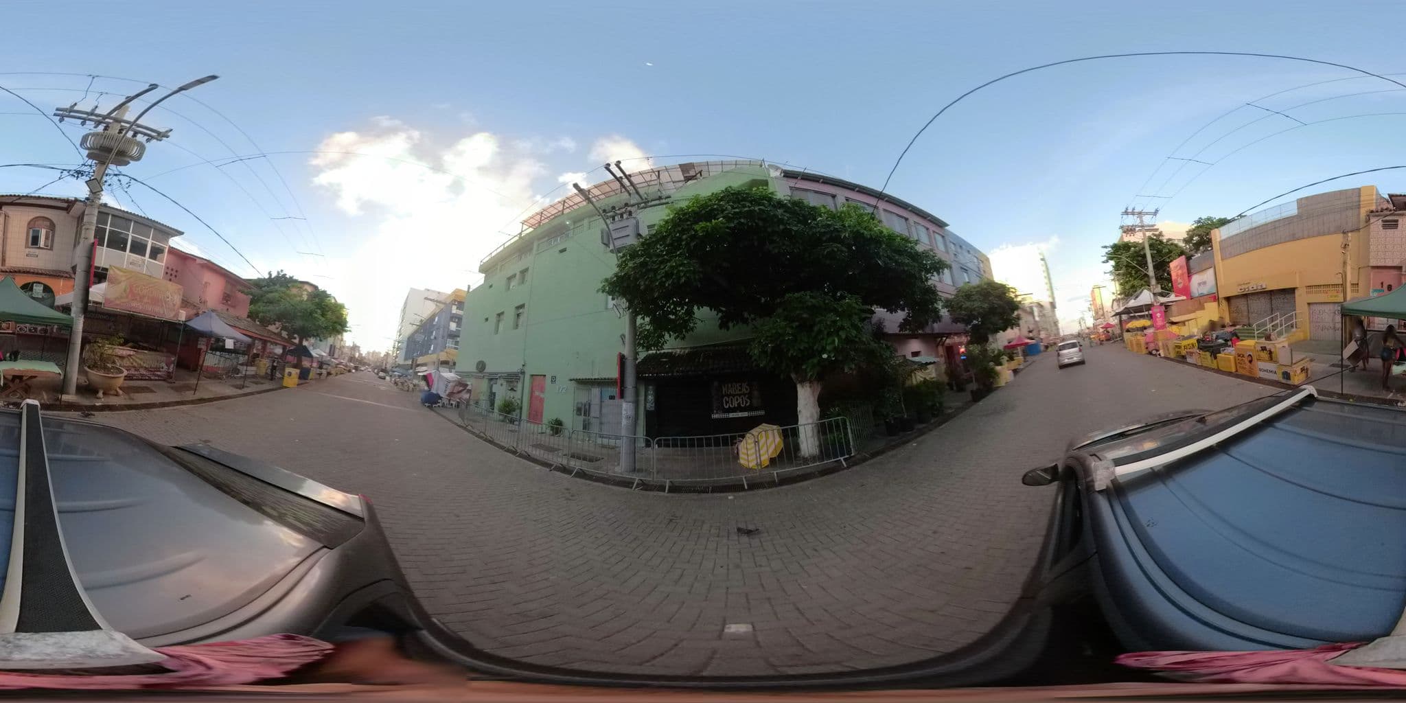 Street view near Solcity Hostel - hospedagem em salvador - hostel em salvador - porto da barra, Salvador — © gpgeocartolab (CC BY-SA · Mapillary)