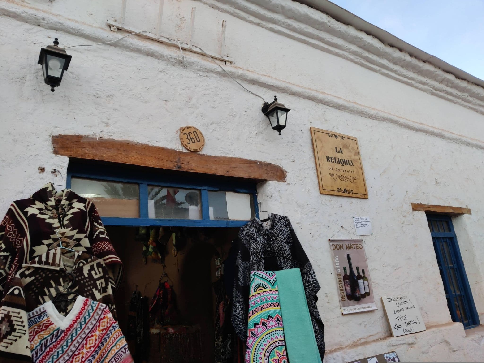 Street view near Hostelling International, San Pedro de Atacama