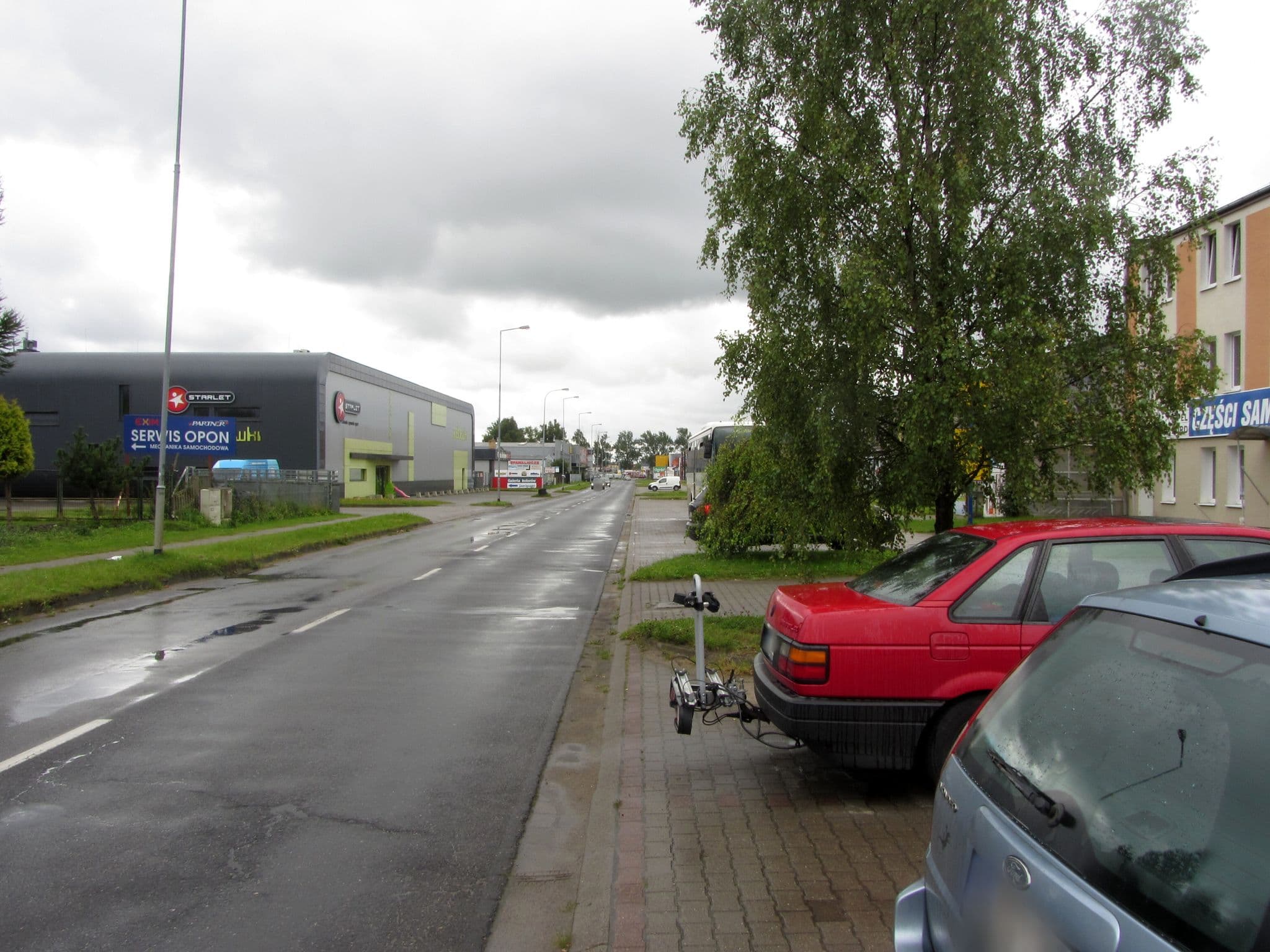 Street view near Conrad, Kołobrzeg
