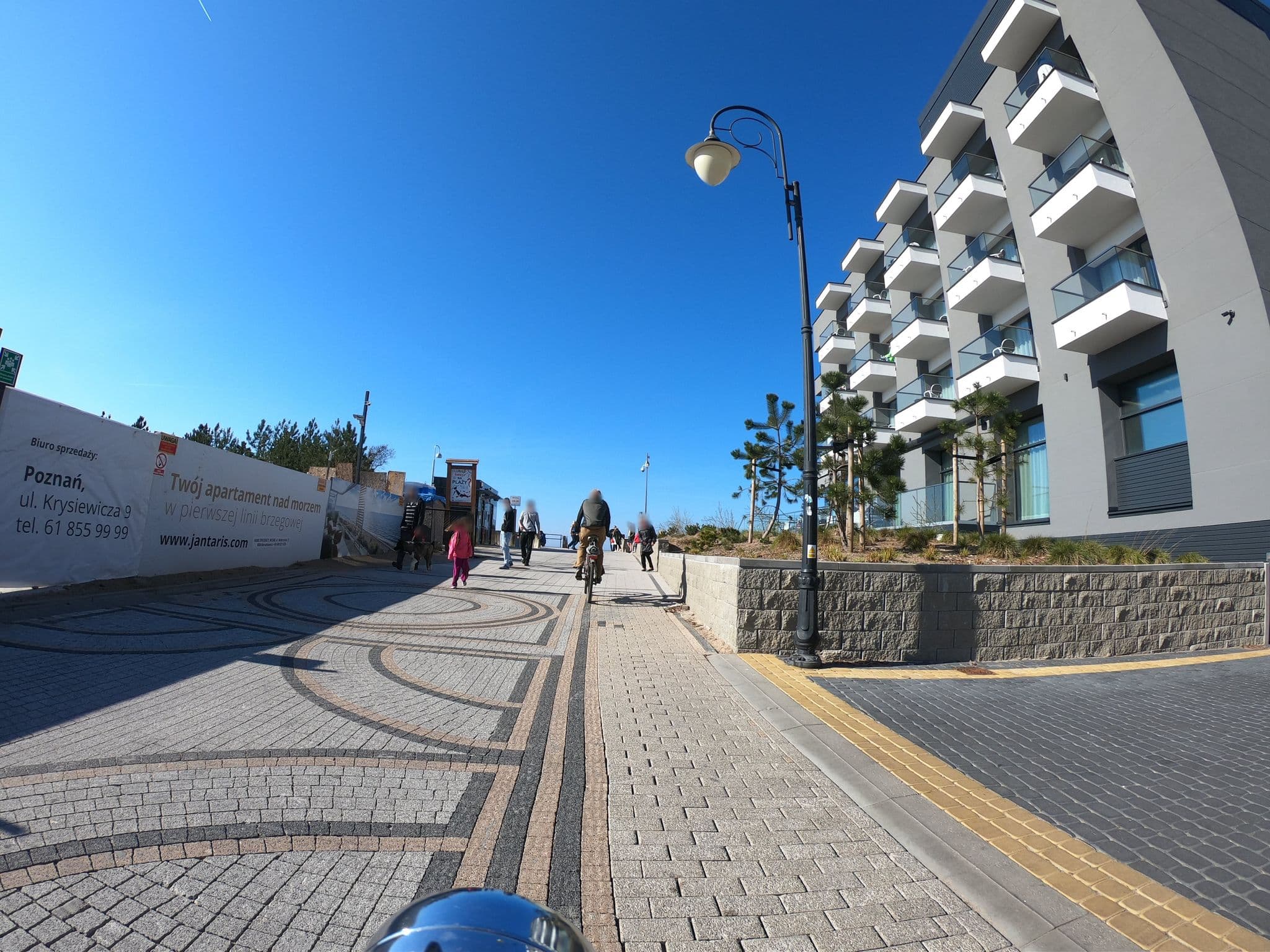 Street view near BALTIVIA, Mielno