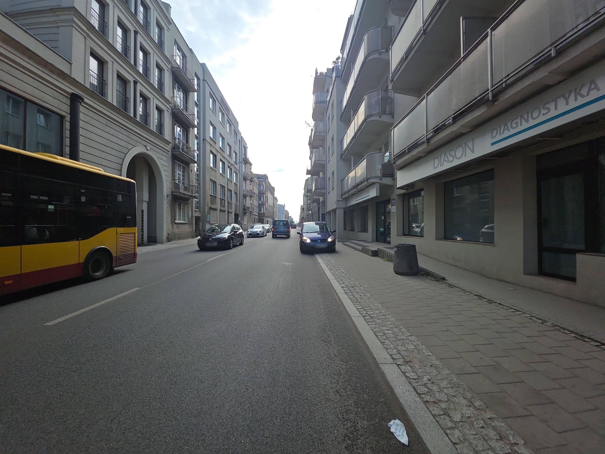 Street view near Holiday Inn Łódź, Łódź
