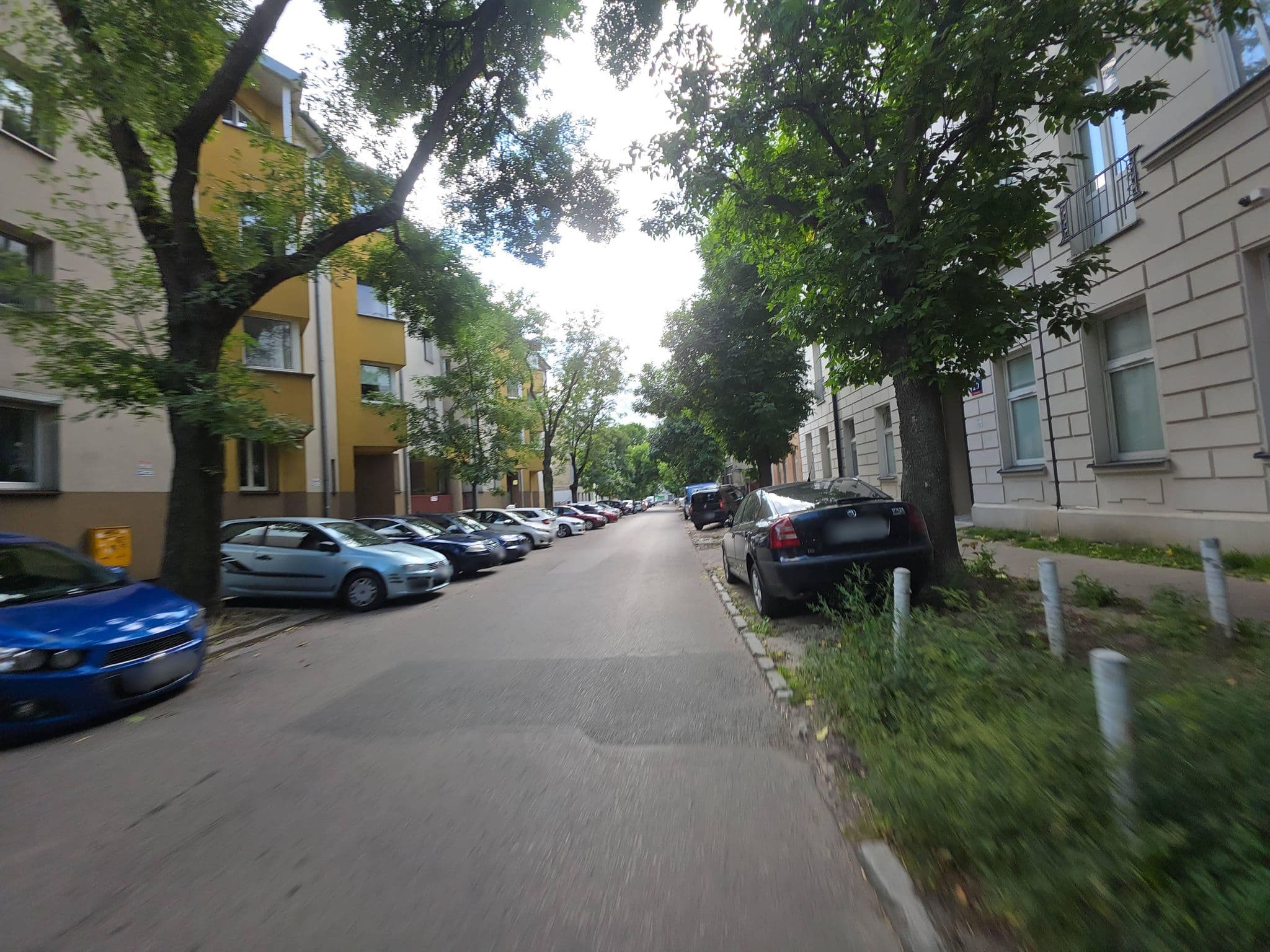 Street view near BoatCityAparts Poznańska 20, Łódź — © Rowerowa_Lodz (CC BY-SA · Mapillary)