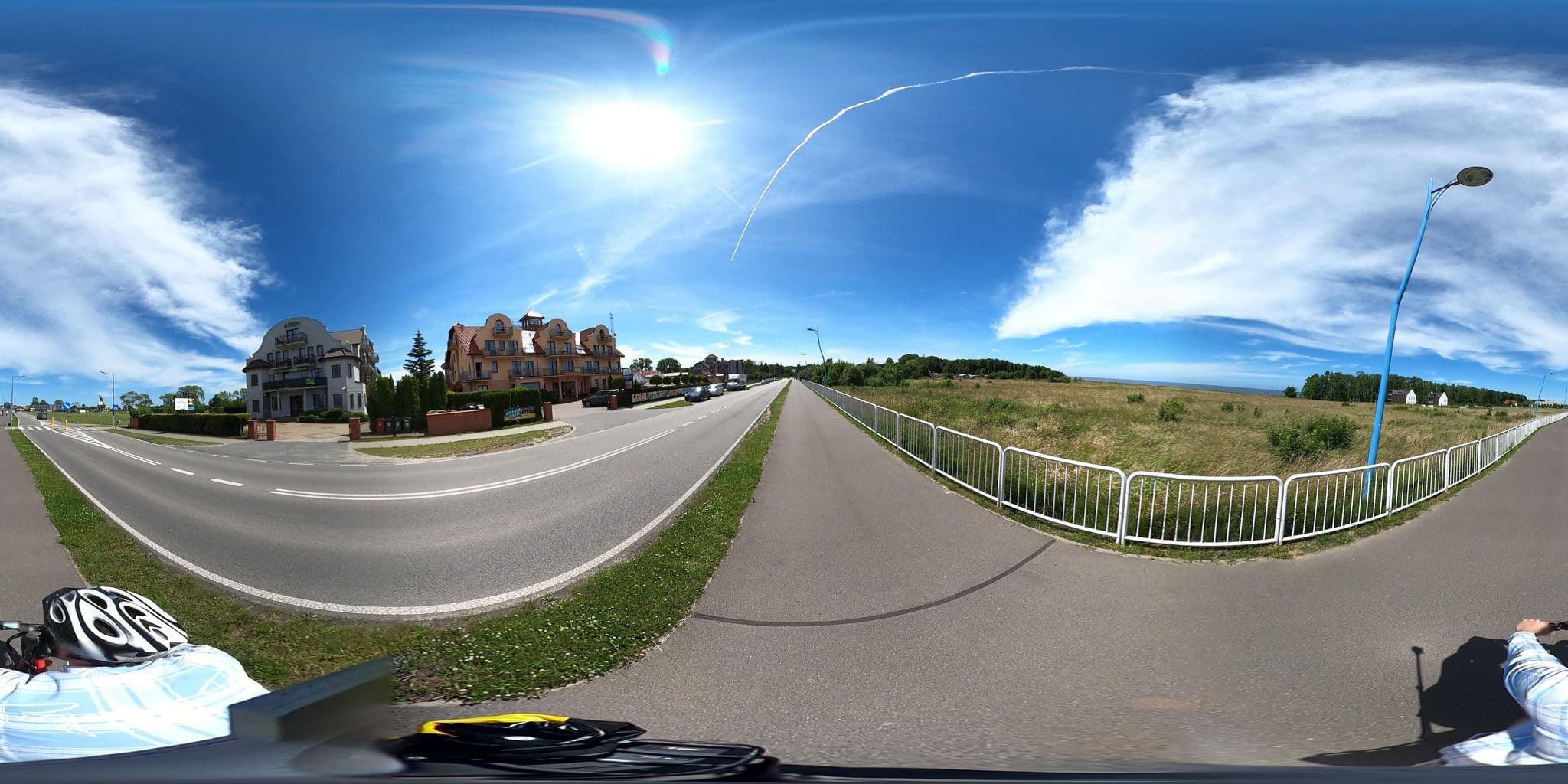 Street view near Airen. Dom wypoczynkowy, Pobierowo — © Ameba (CC BY-SA · Mapillary)