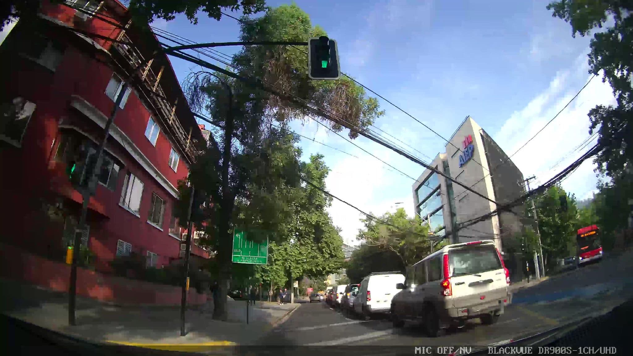 Street view near Posada del Salvador, Santiago