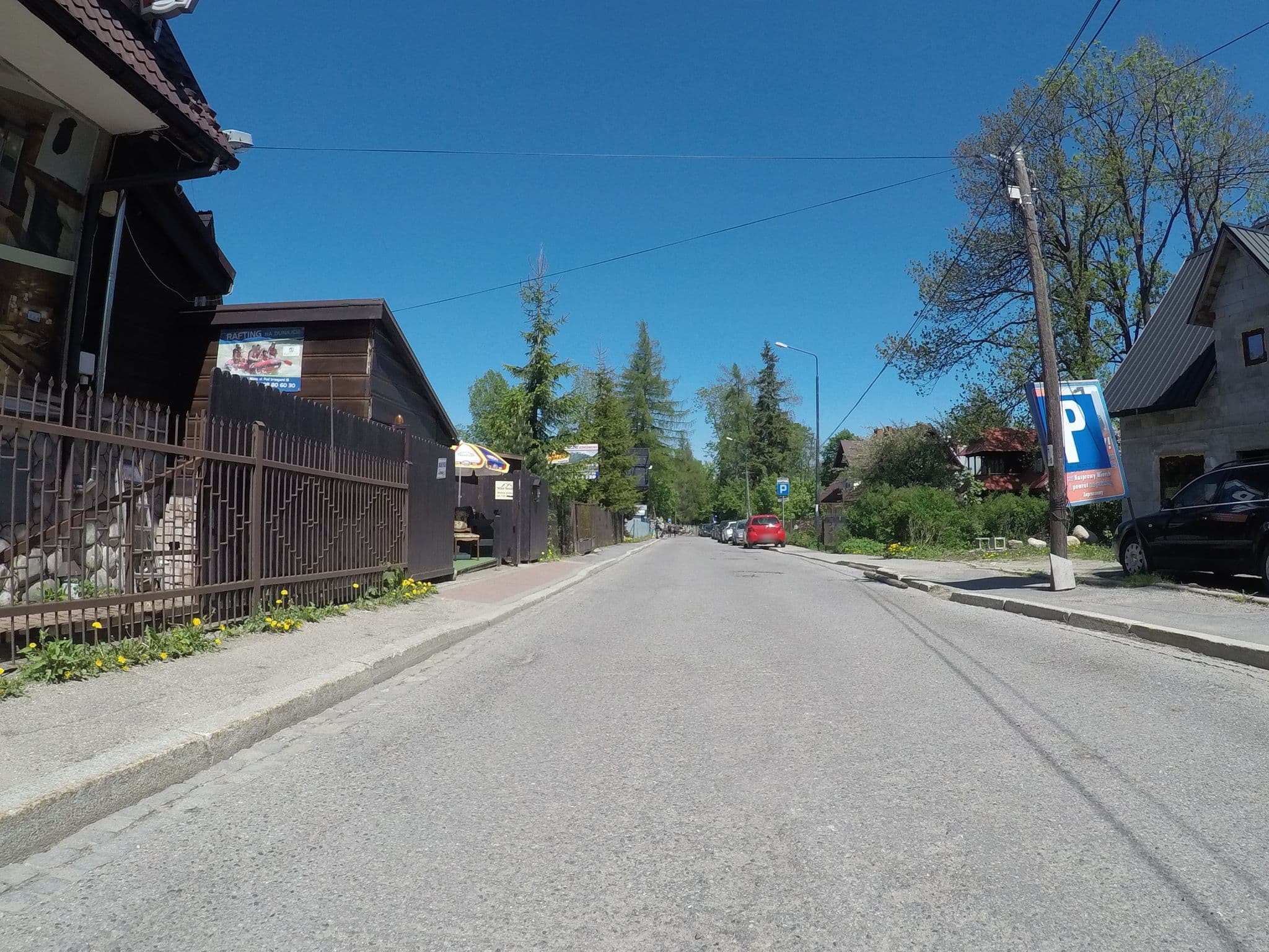 Street view near Hostel Kasprowy, Zakopane