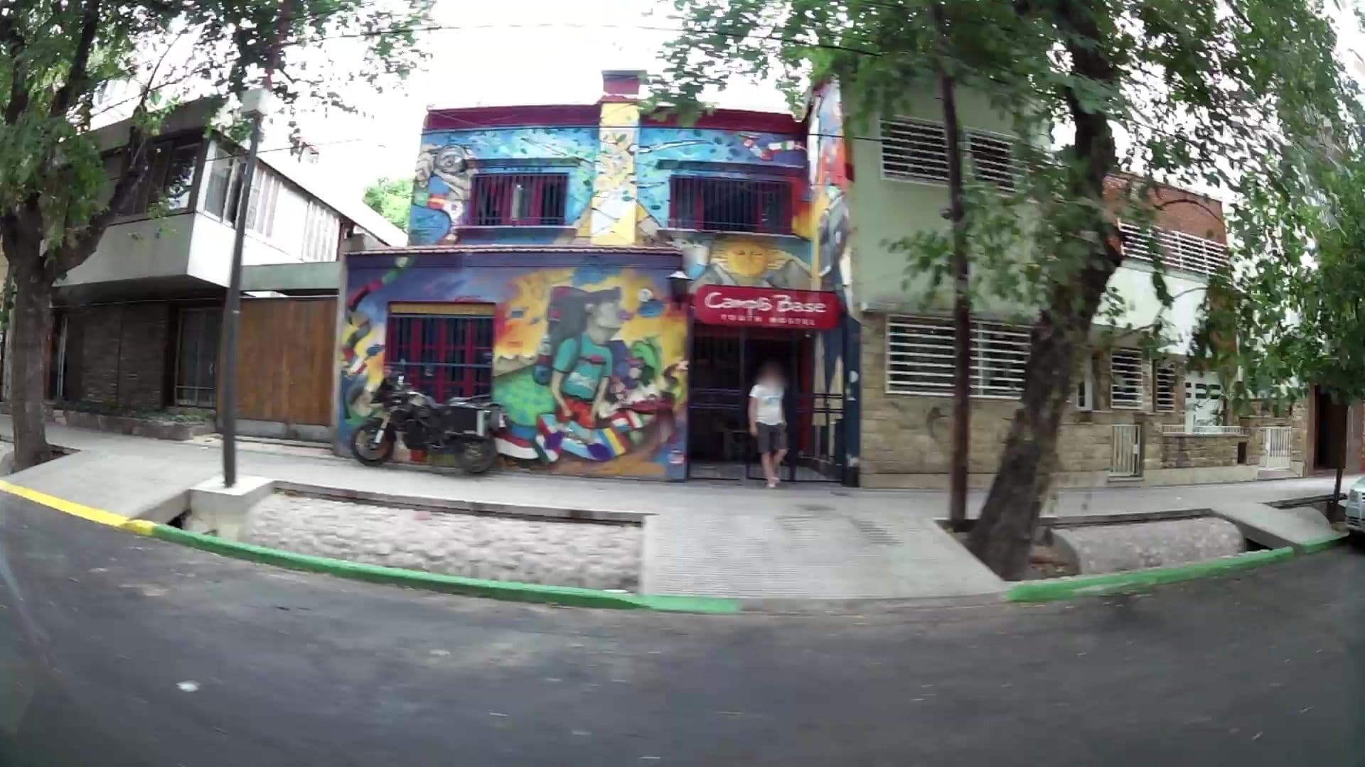 Street view near The Grapevine Hostel, Mendoza