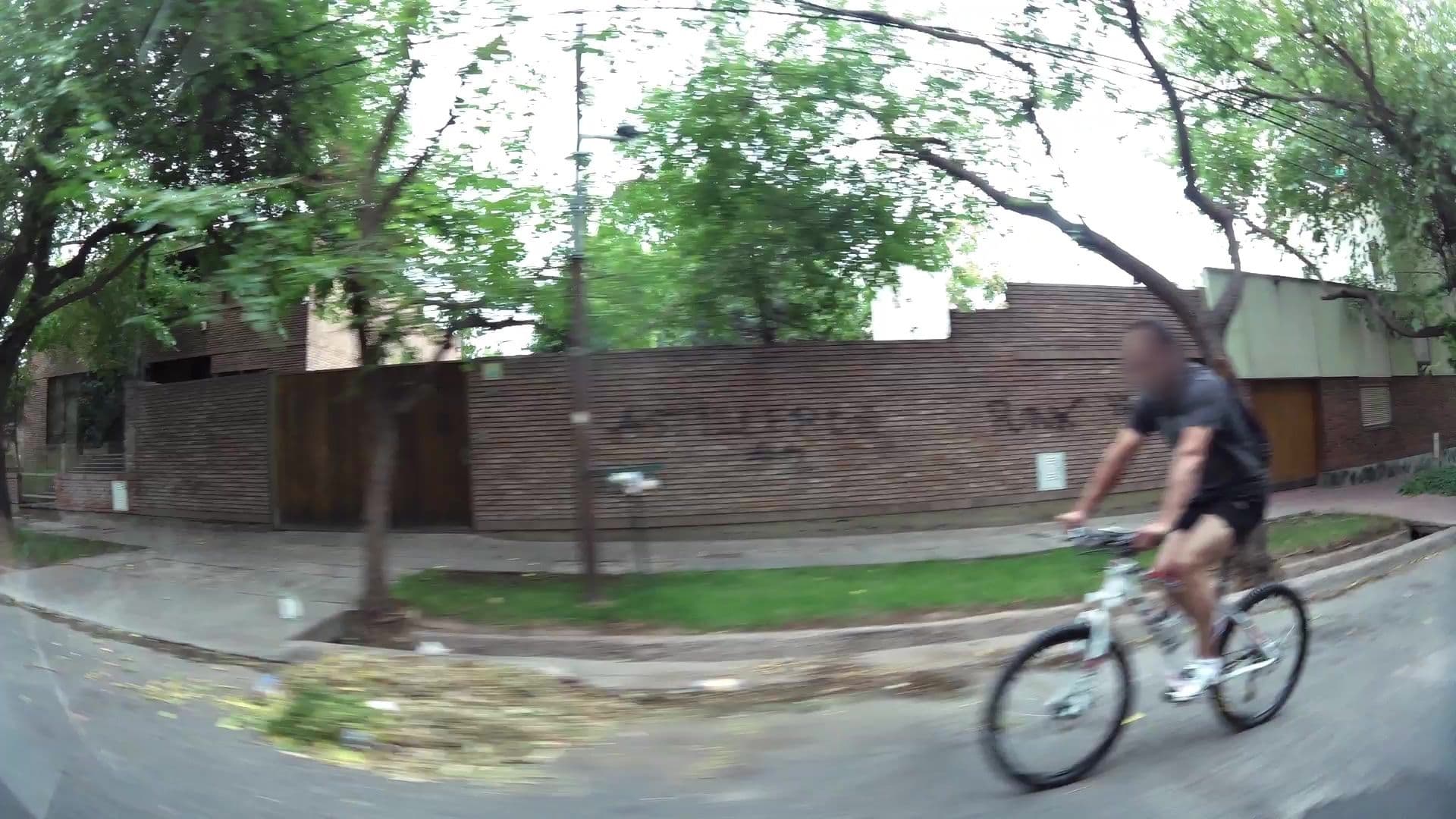 Street view near Hostel Plaza, Mendoza